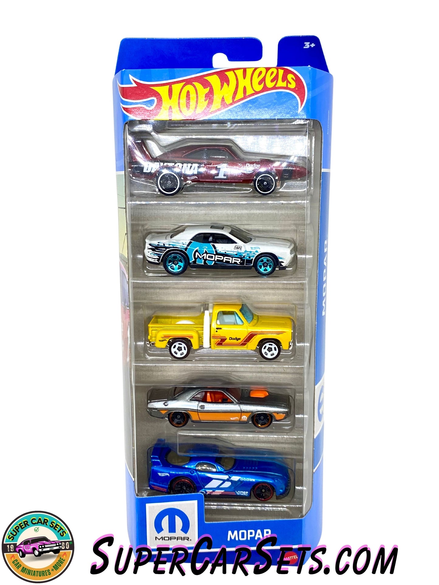 5-Pack Hot Wheels - Mopar - 2024 (Charger, Challenger, Viper...)