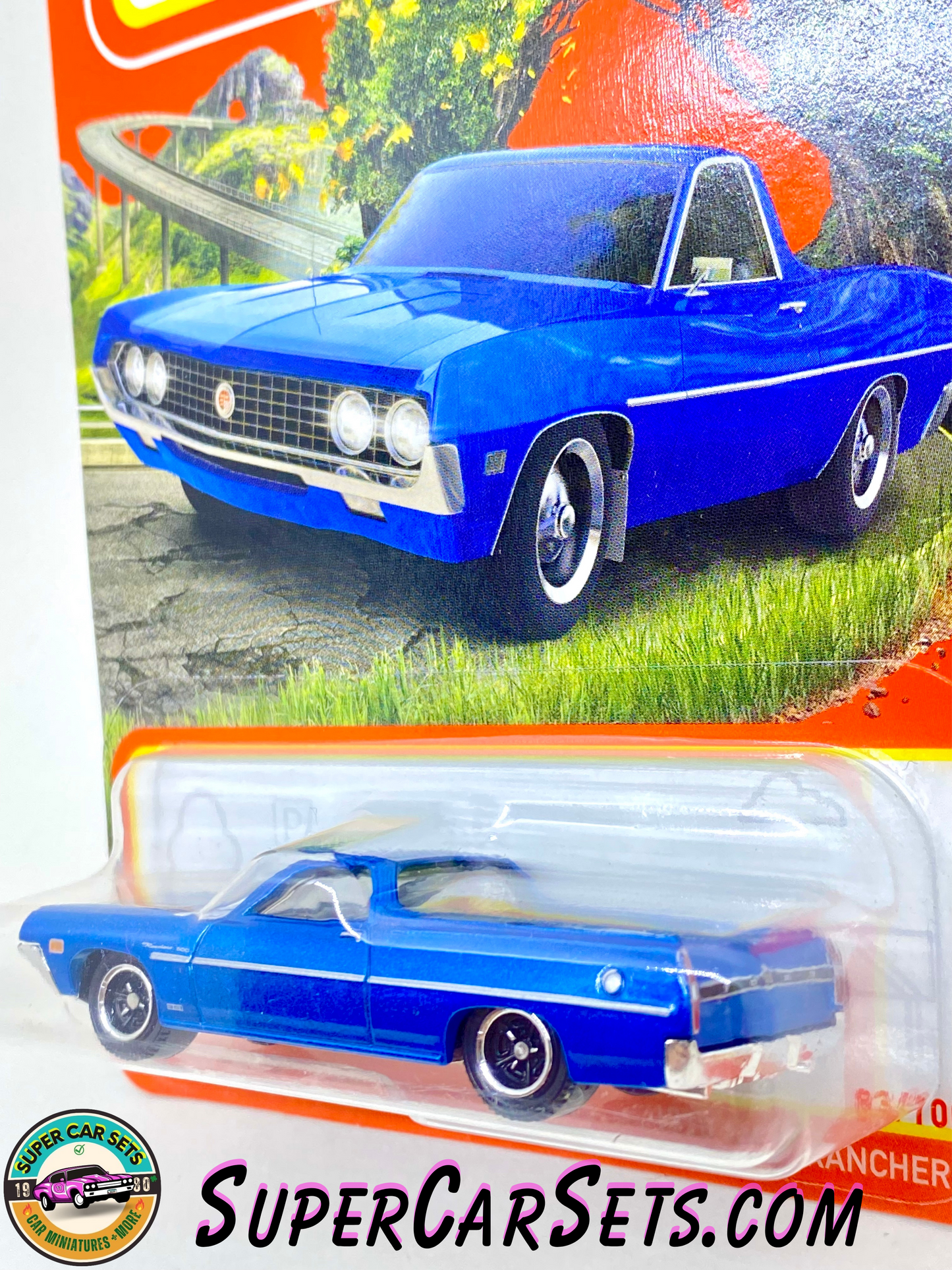 1970 Ford Ranchero (83/100) (blue colour) - Matchbox