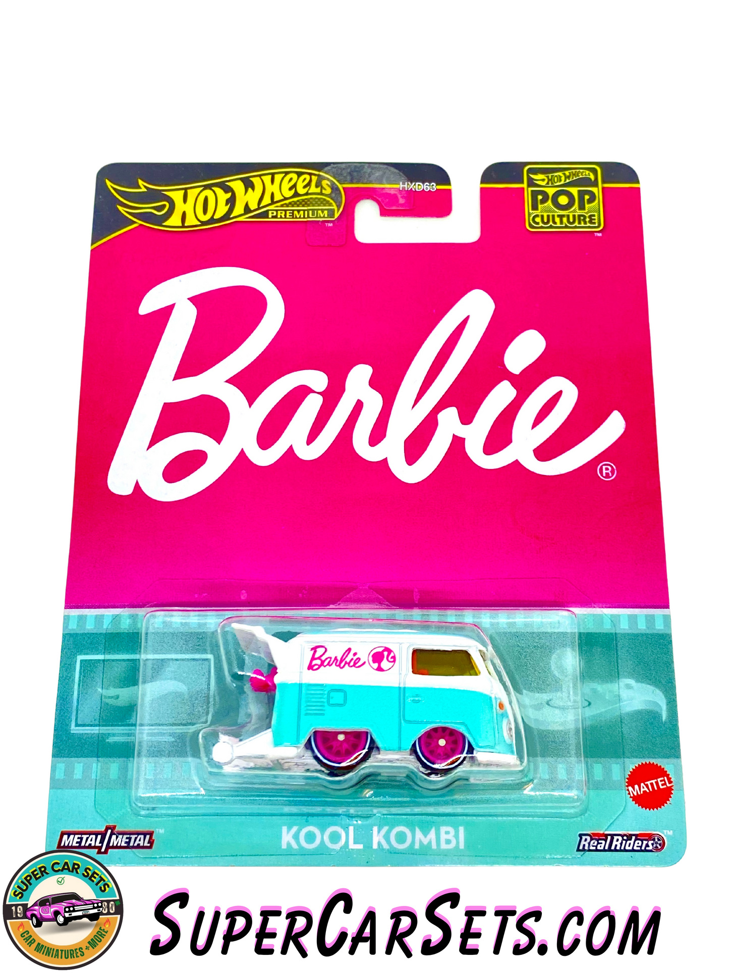 Barbie - Kool Kombi - Hot Wheels Premium Pop Culture (card with a very little crack)