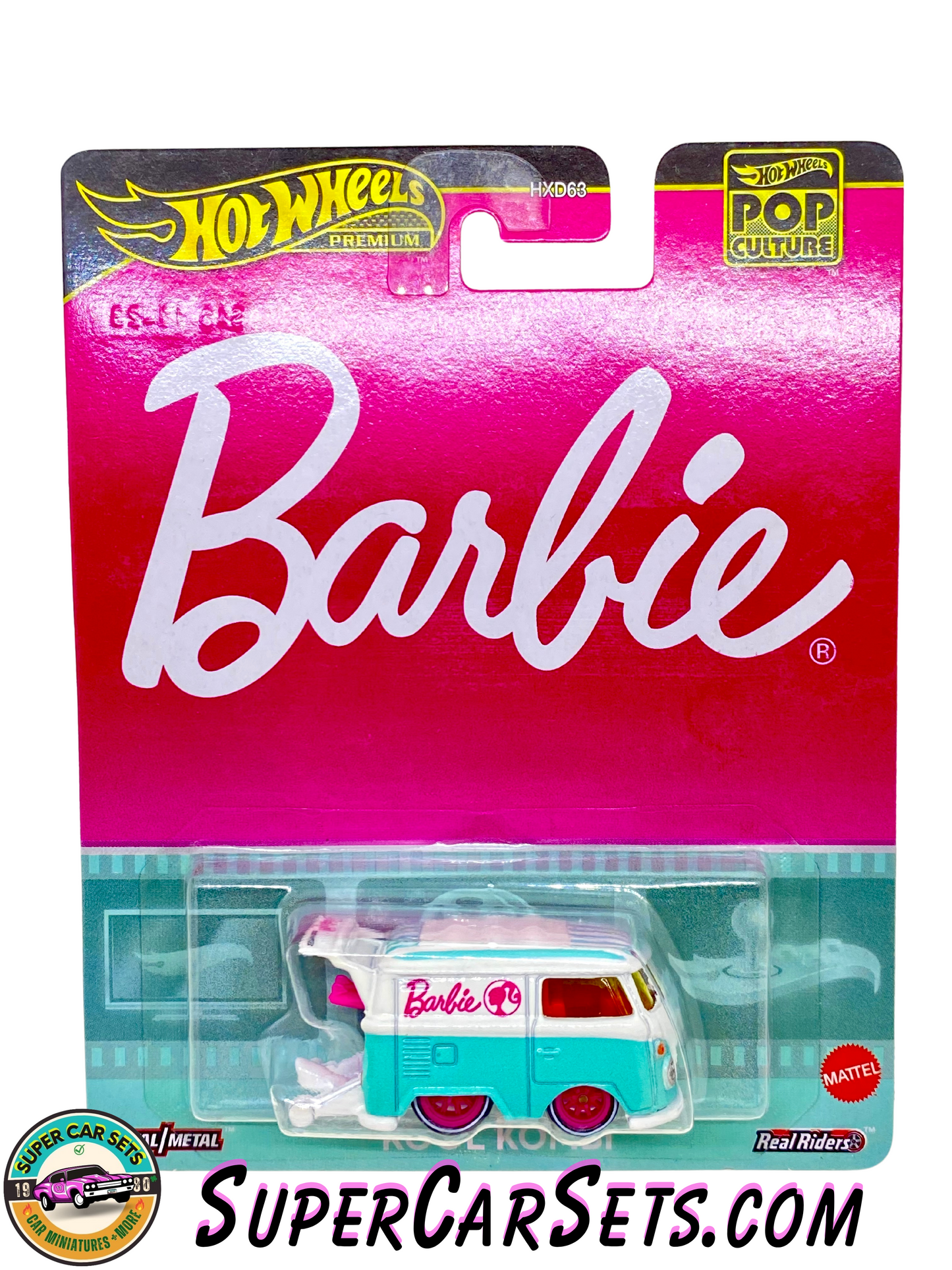 Barbie - Kool Kombi - Hot Wheels Premium Pop Culture (card with a very little crack)