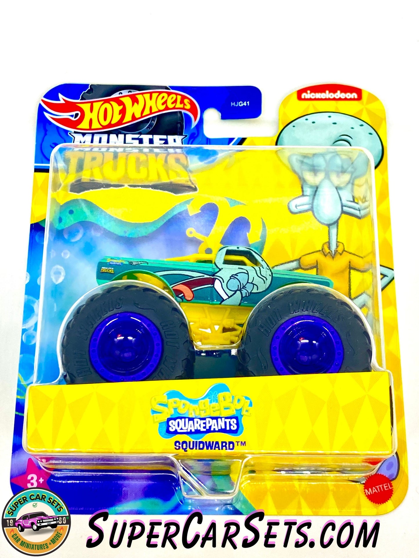 Squidward - SpongeBob Squarepants - Hot Wheels Monster Trucks