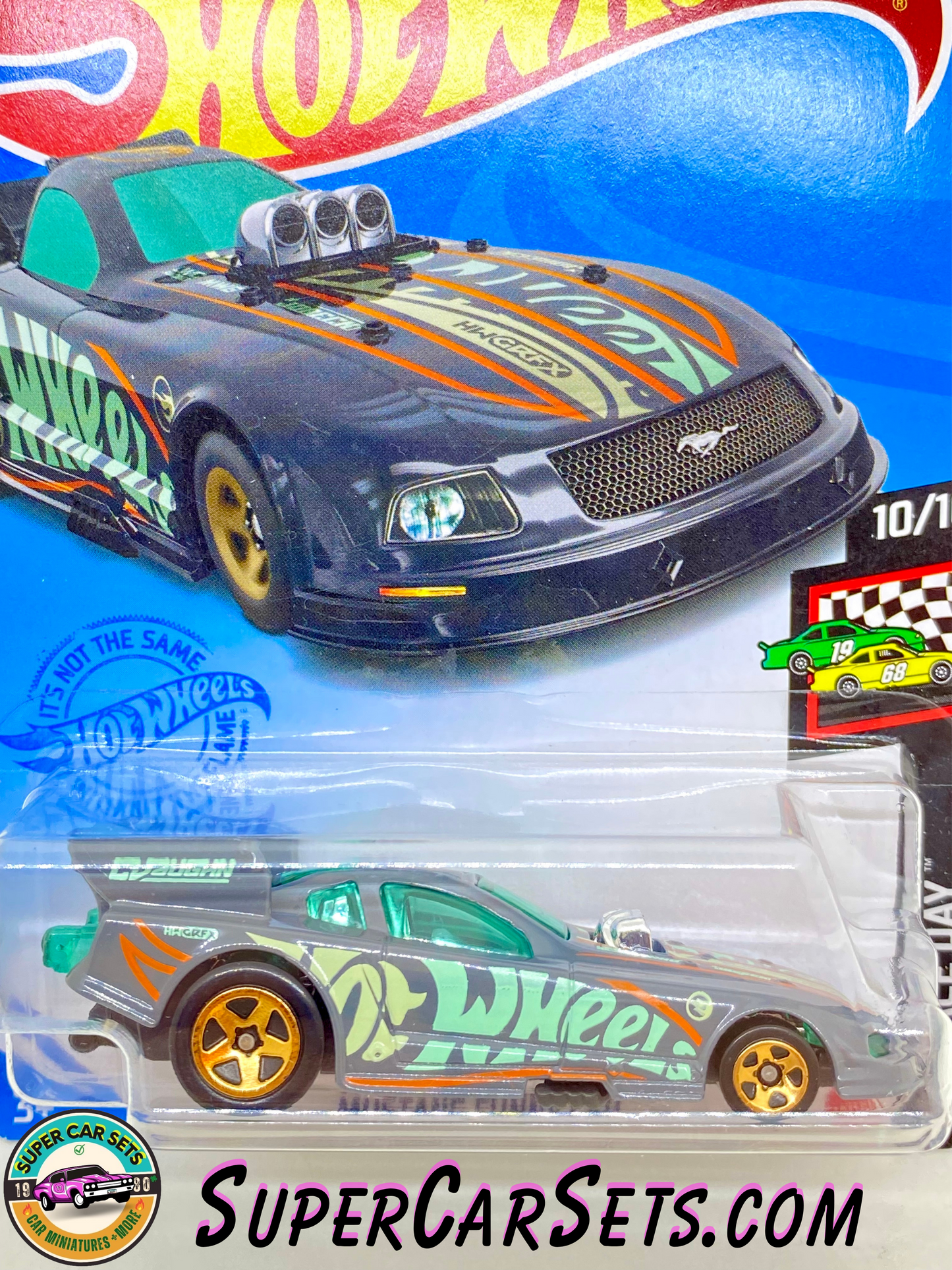 TREASURE HUNT - Mustang Funny Car - Hot Wheels HW Race Day - 2021 (156/250)