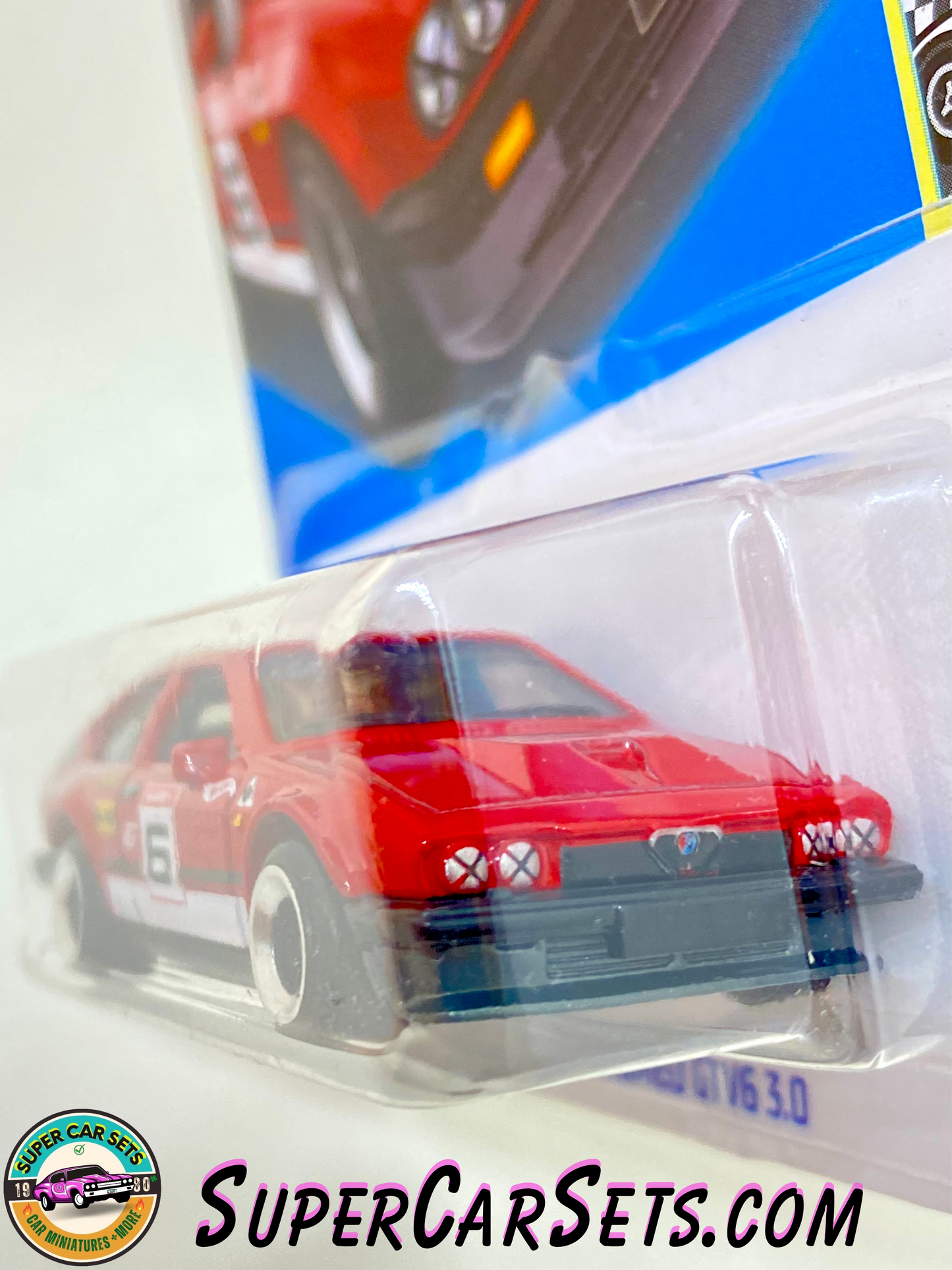 Alfa Romeo GTV6 3.0 (red colour) - Hot Wheels Retro Racers - 2023 (10/10) (185/250)