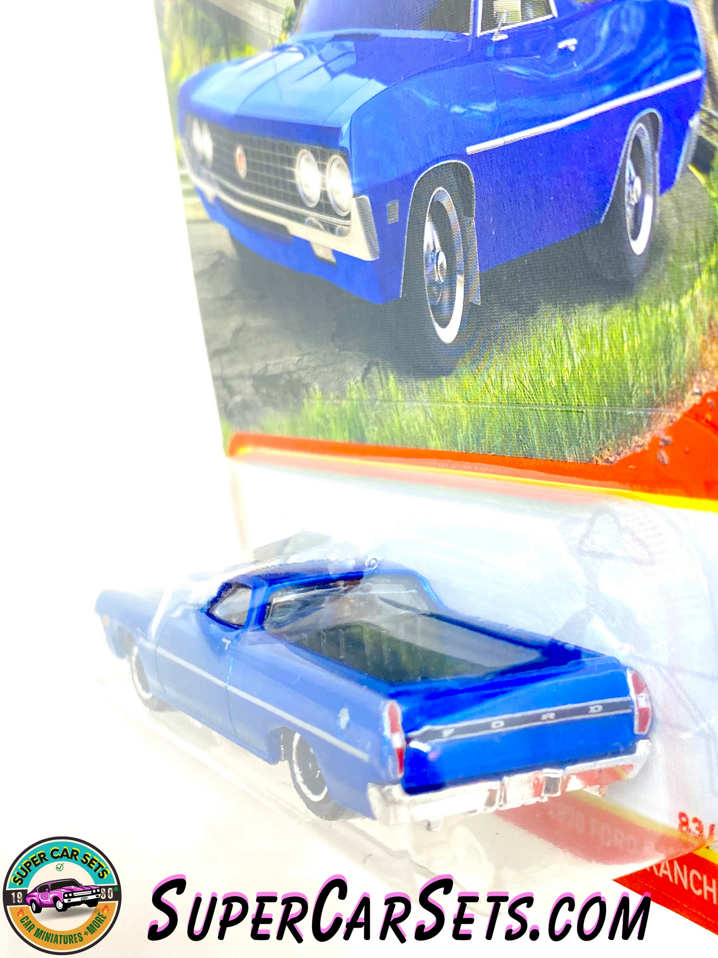 1970 Ford Ranchero (83/100) (blue colour) - Matchbox