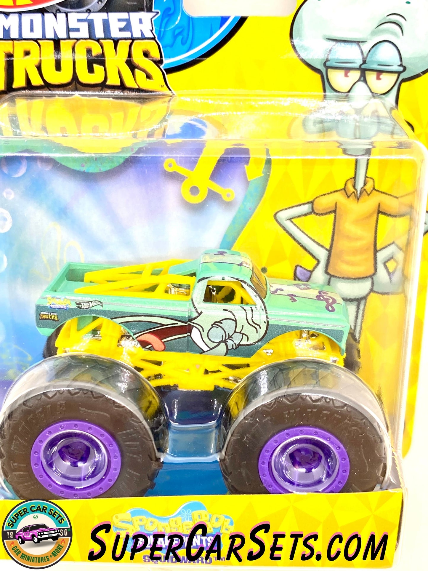 Hot Wheels Monster Trucks SpongeBob Schwammkopf