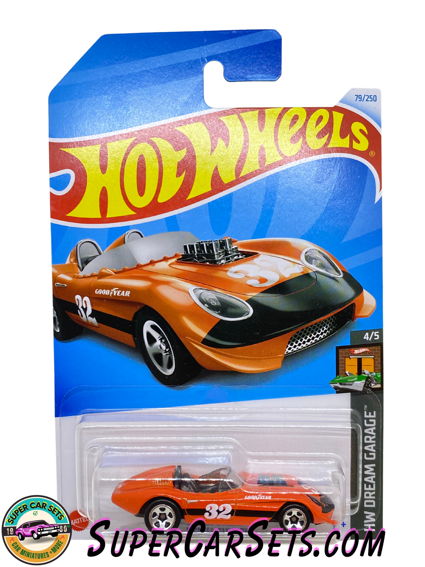 Glory Chaser (orange colour with # 32) - Hot Wheels HW Dream Garage - 2024 (4/5) (79/250)