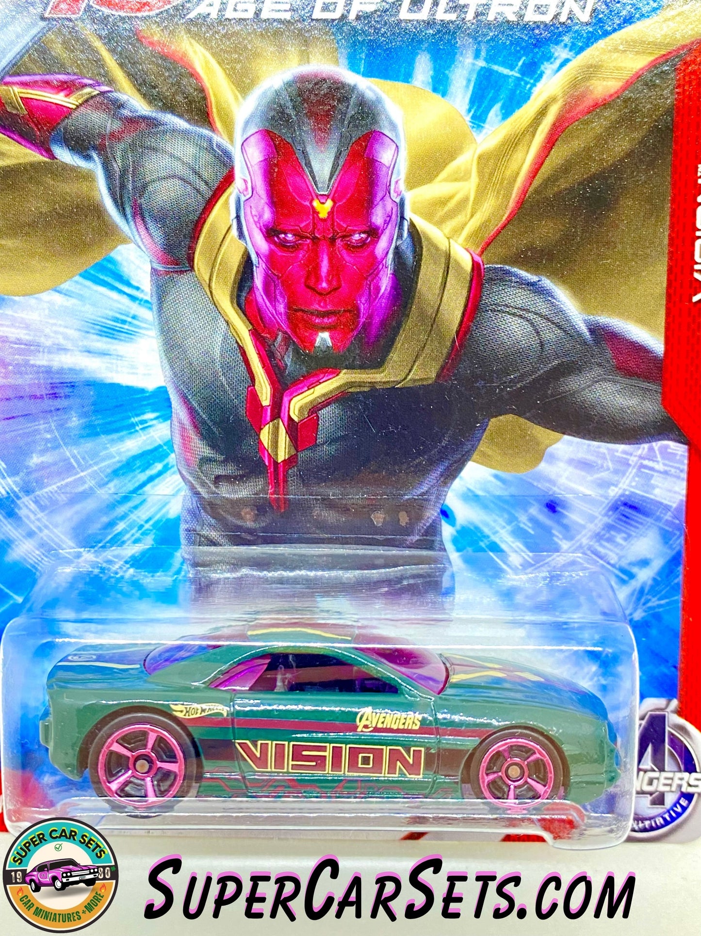 Hot Wheels - Marvel Avengers Age of Ultron (5/8) - Vision - Muscle Tone