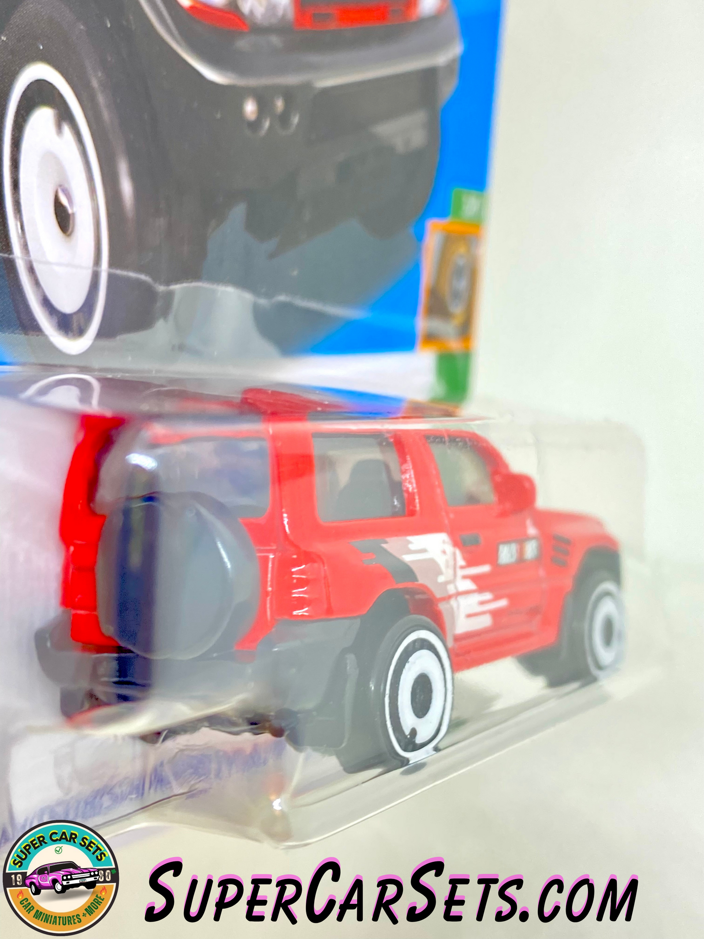 Mitsubishi Pajero Evolution (red colour) - Hot Wheels Mud Studs - 2023 (3/5) (175/250)