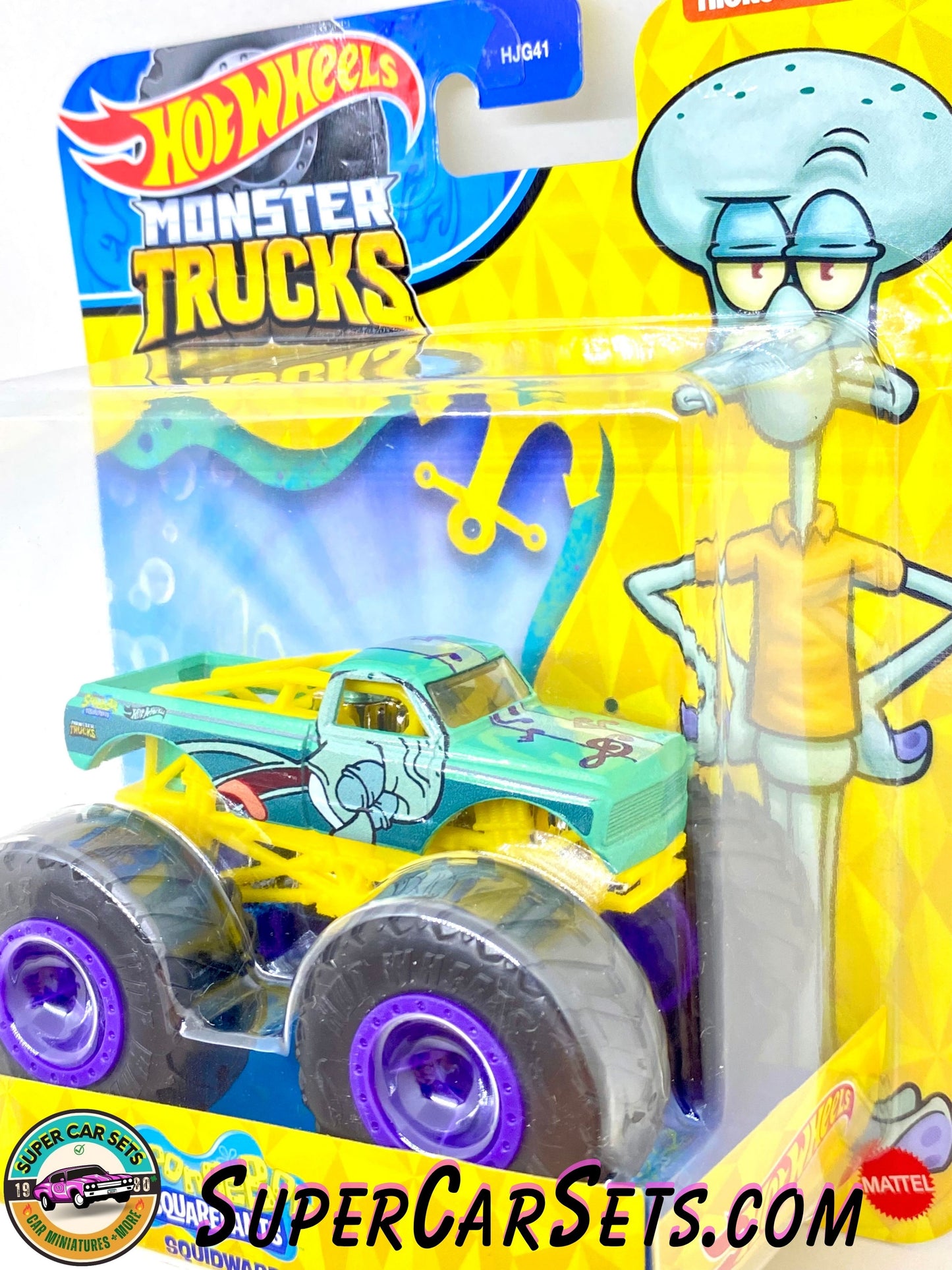 Squidward - SpongeBob Squarepants - Hot Wheels Monster Trucks