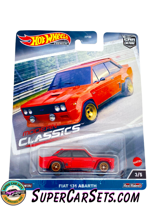 Fiat 131 Abarth - Hot Wheels Premium Car Culture Modern Classics (3/5)