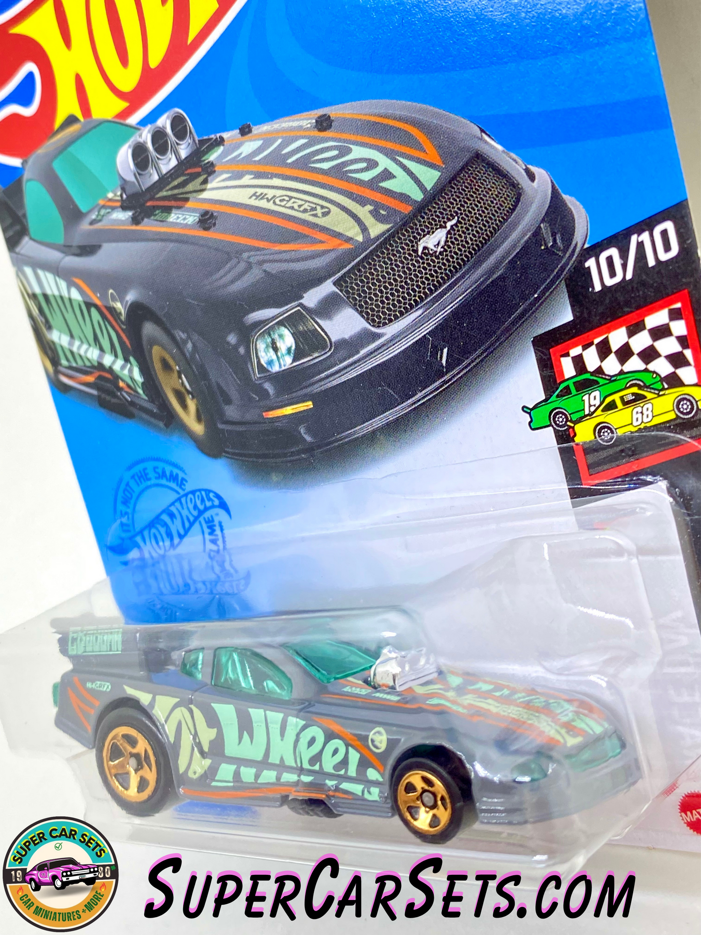 TREASURE HUNT - Mustang Funny Car - Hot Wheels HW Race Day - 2021 (156/250)