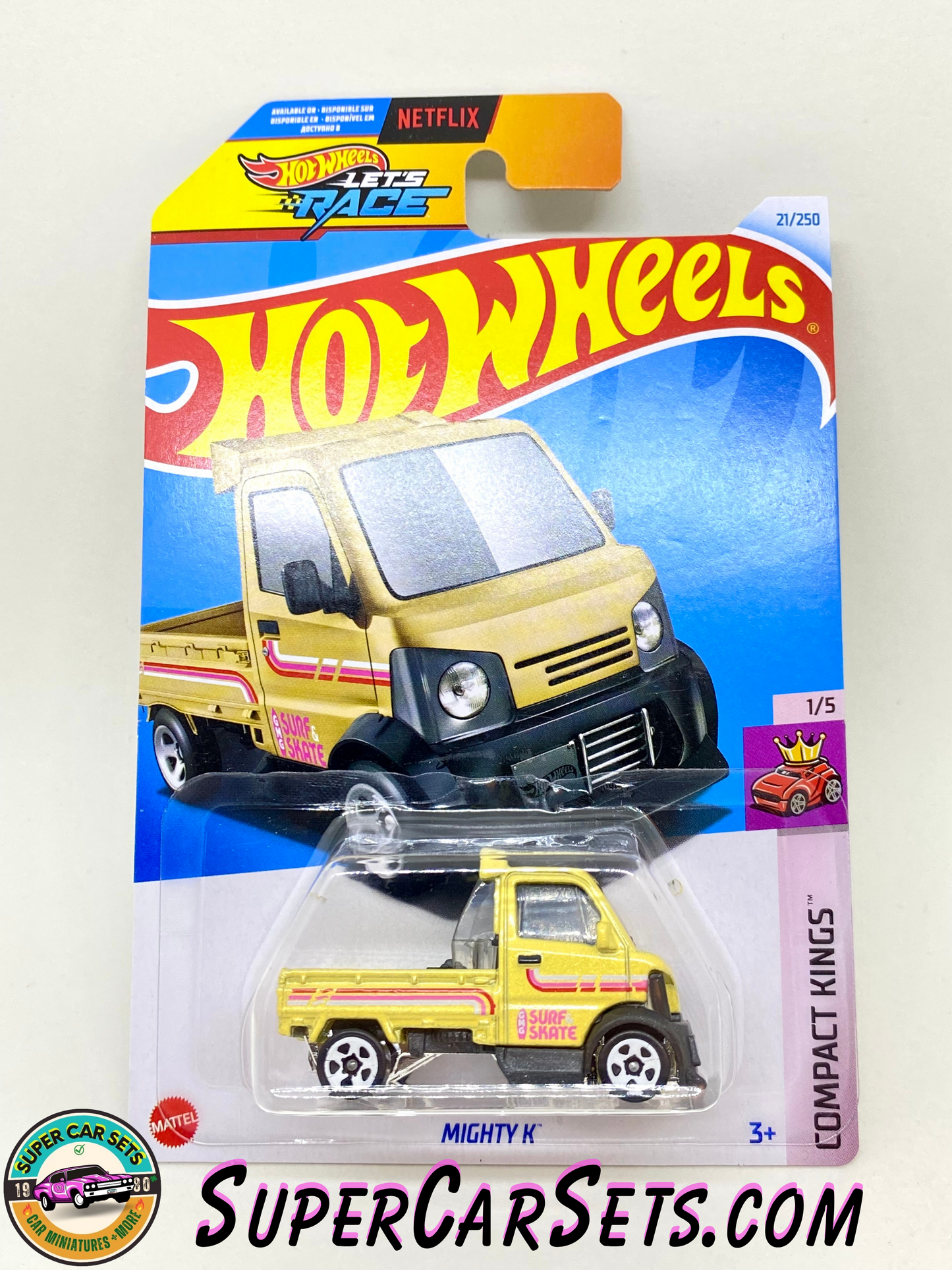 Mighty K (cream/beige colour) - Hot Wheels Compact Kings 2024 (1/5) (21/250)