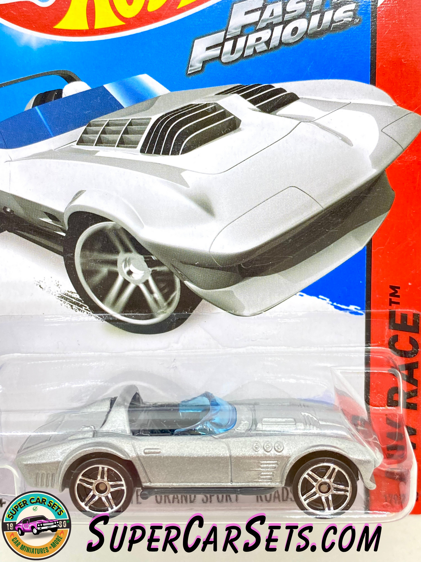 Hot Wheels HW Race 2015 (179/250) - Corvette Grand Sport Roadster (Fast & Furious) (Year launched 2015)