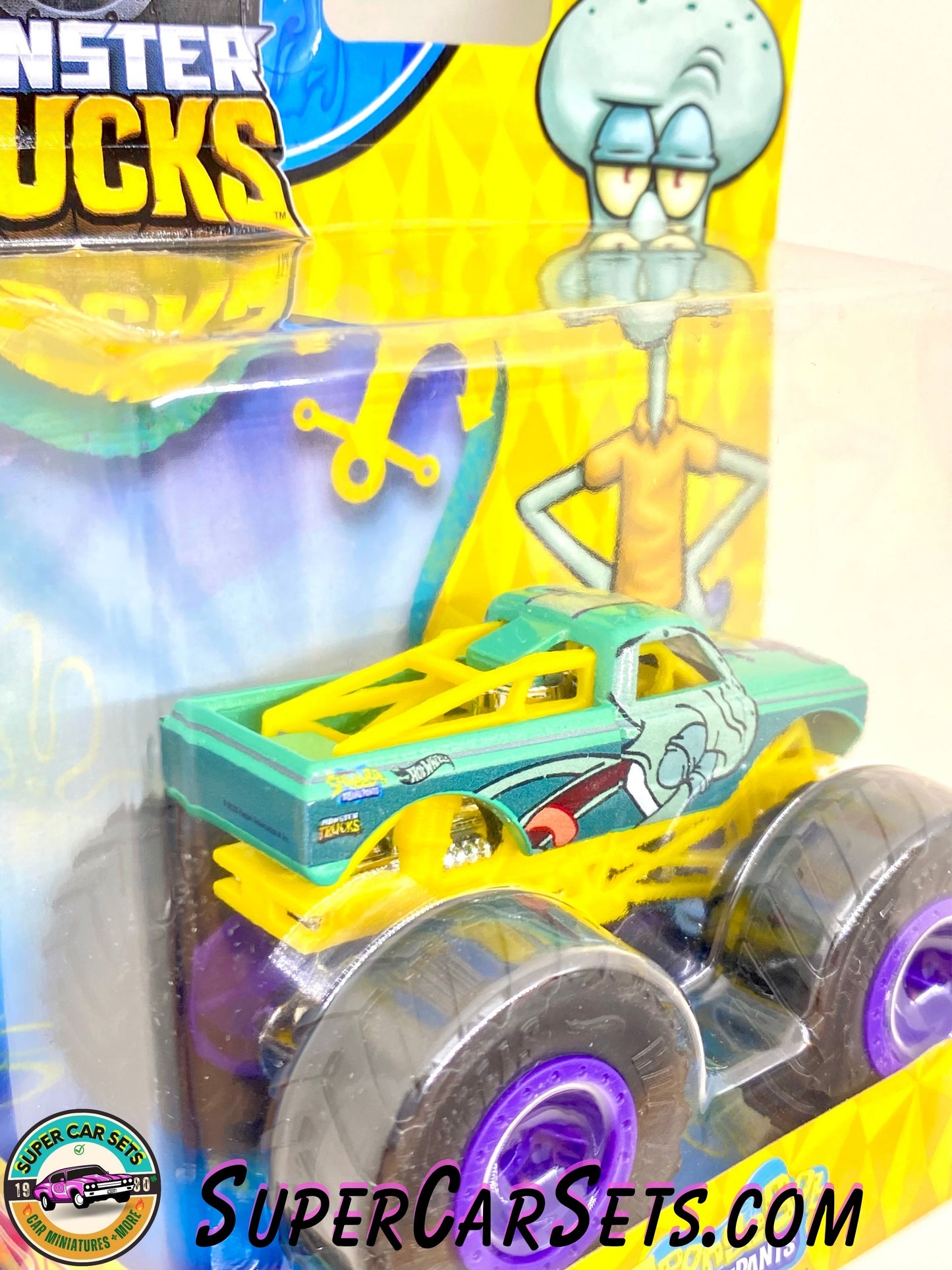 Squidward - SpongeBob Squarepants - Hot Wheels Monster Trucks