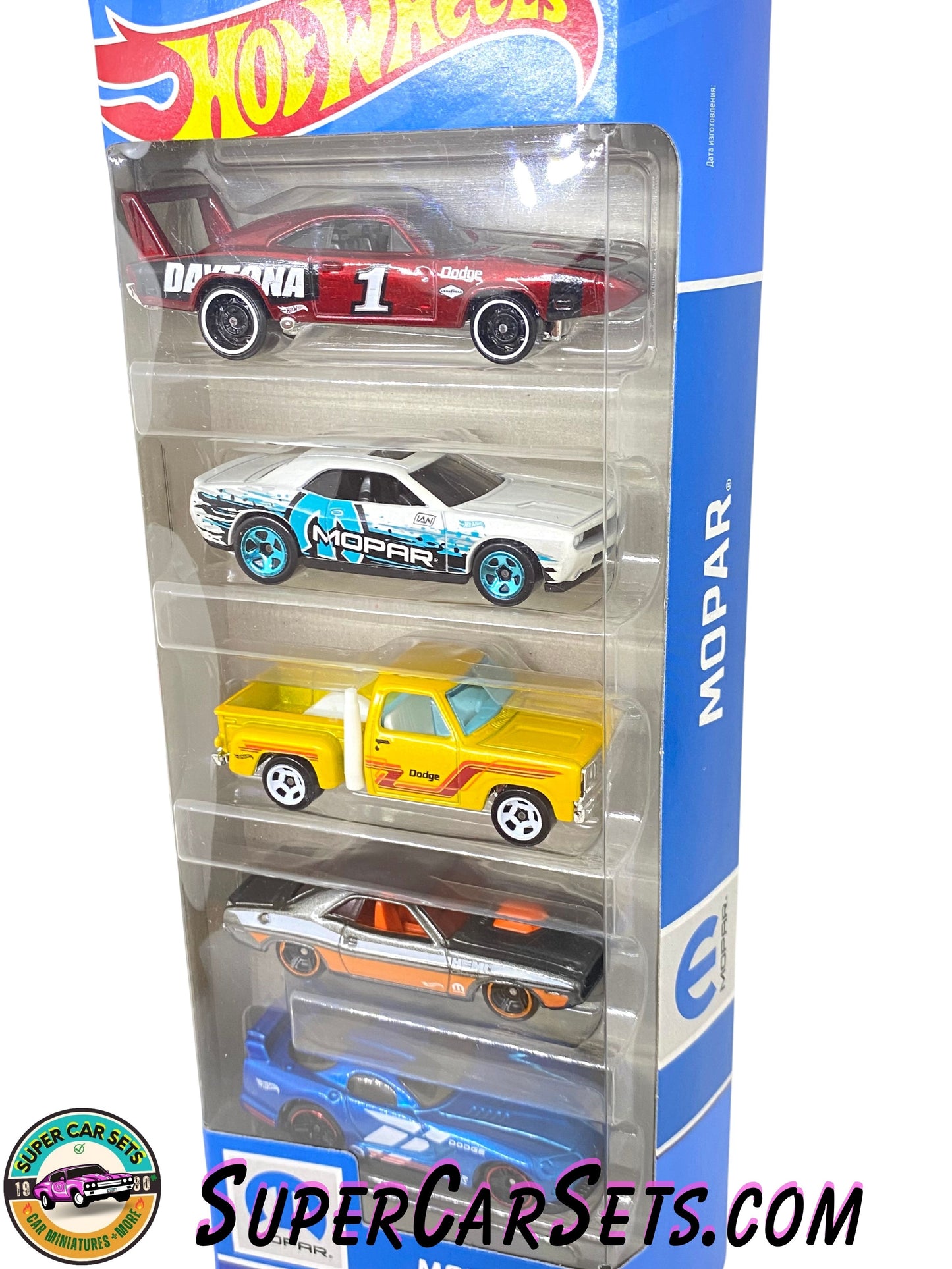 5-Pack Hot Wheels - Mopar - 2024 (Charger, Challenger, Viper...)