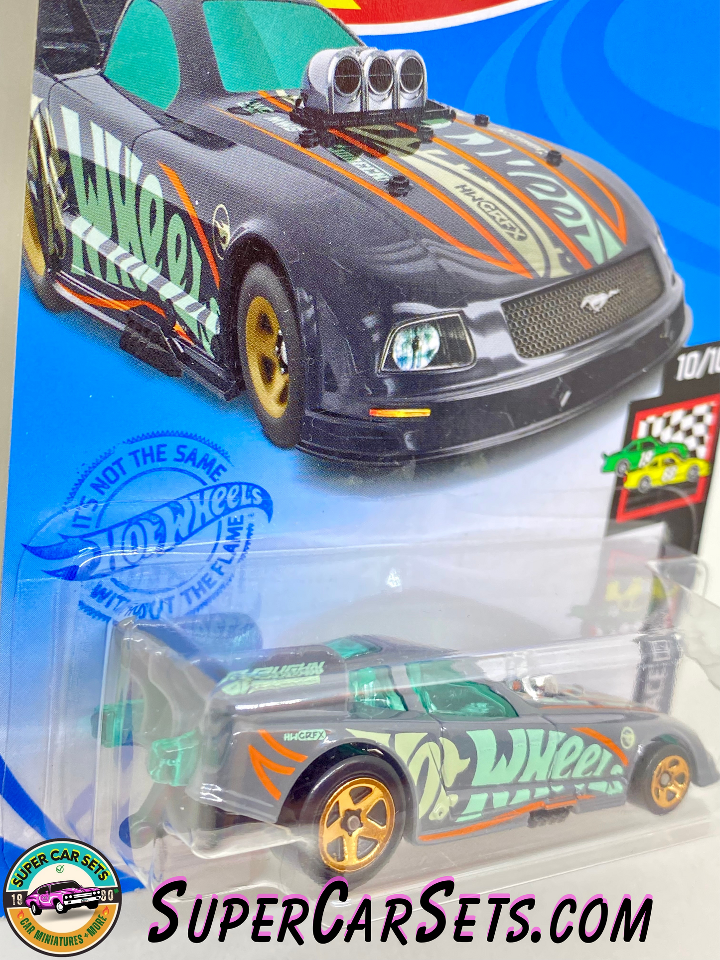 TREASURE HUNT - Mustang Funny Car - Hot Wheels HW Race Day - 2021 (156/250)