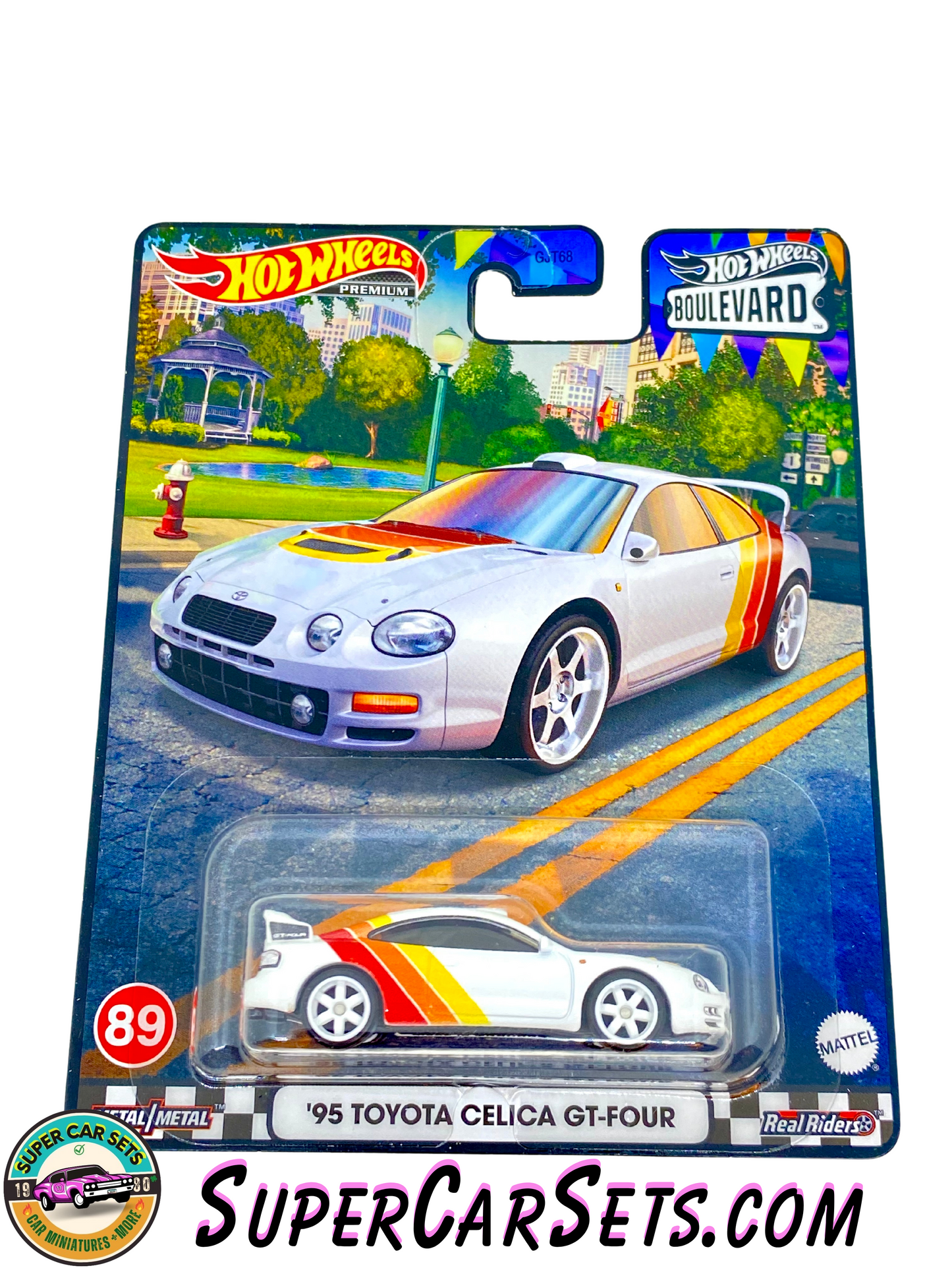 95 Toyota Celica GT-Four - Hot Wheels Premium Boulevard #89