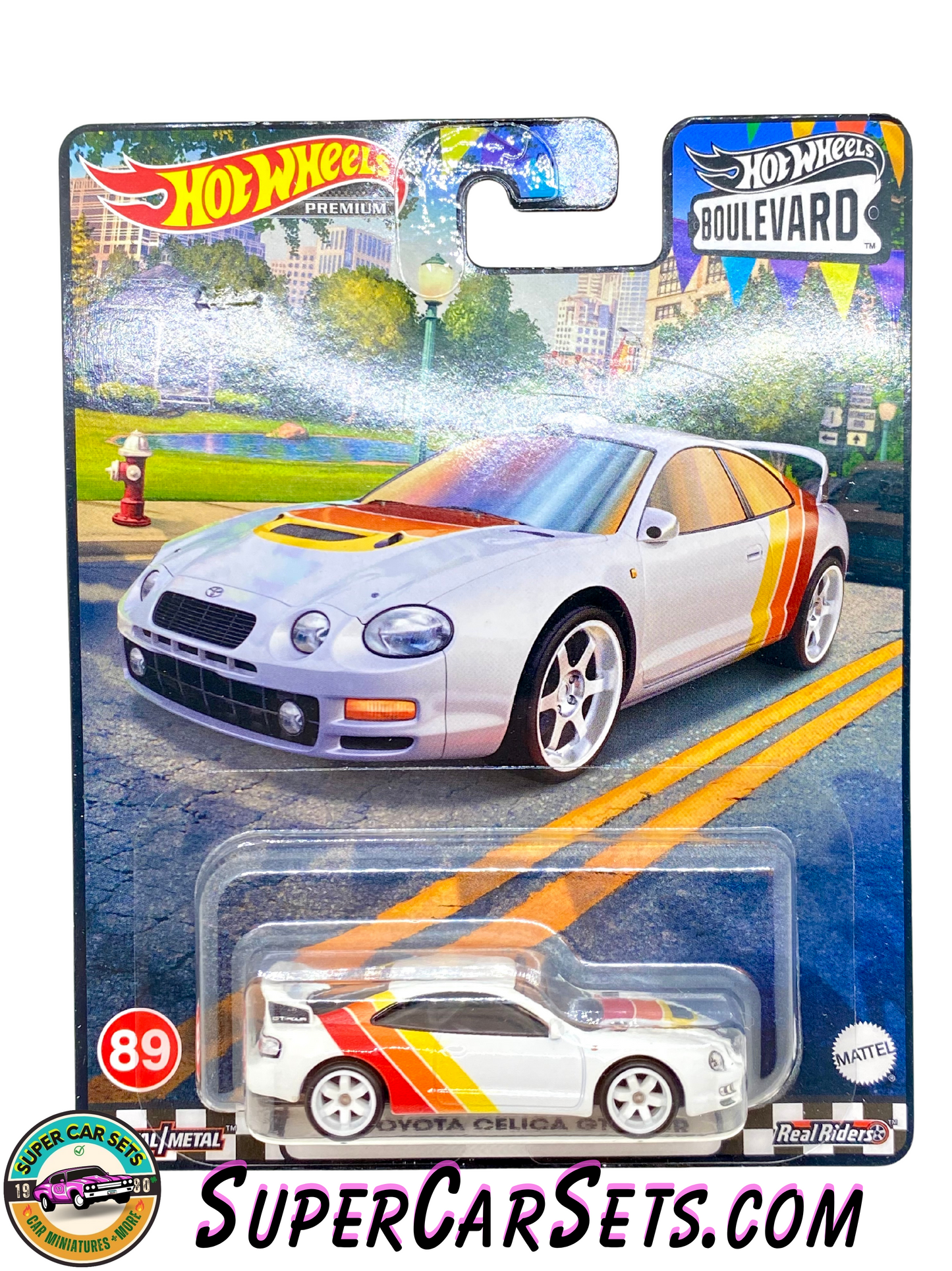 95 Toyota Celica GT-Four - Hot Wheels Premium Boulevard #89