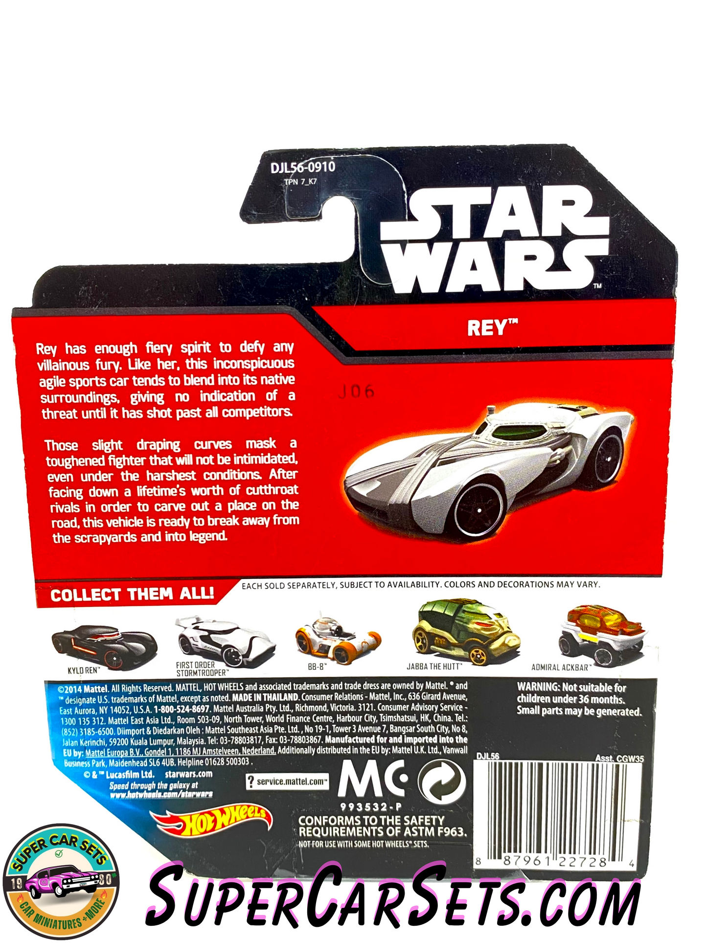 Star Wars (#23) Rey - Hot Wheels