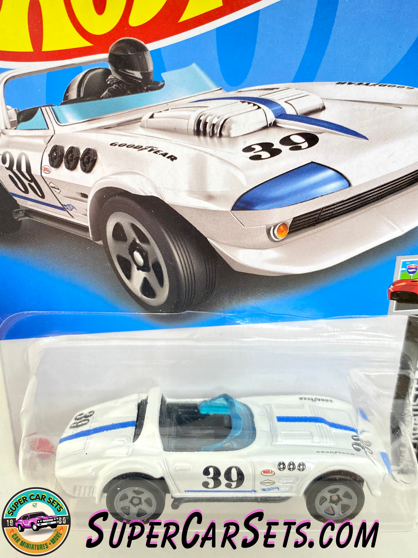 Corvette Grand Sport Road (white) - Hot Wheels HW Roadsters 2023 (3/10) (14/250)