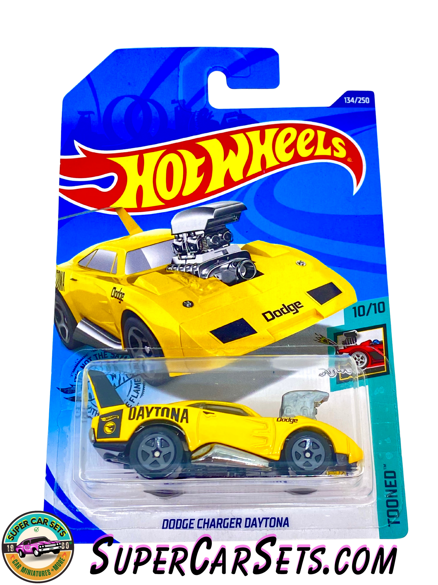 TREASURE HUNT - Hot Wheels Tooned 2020 (10/10) (134/250) - Dodge Charger Daytona