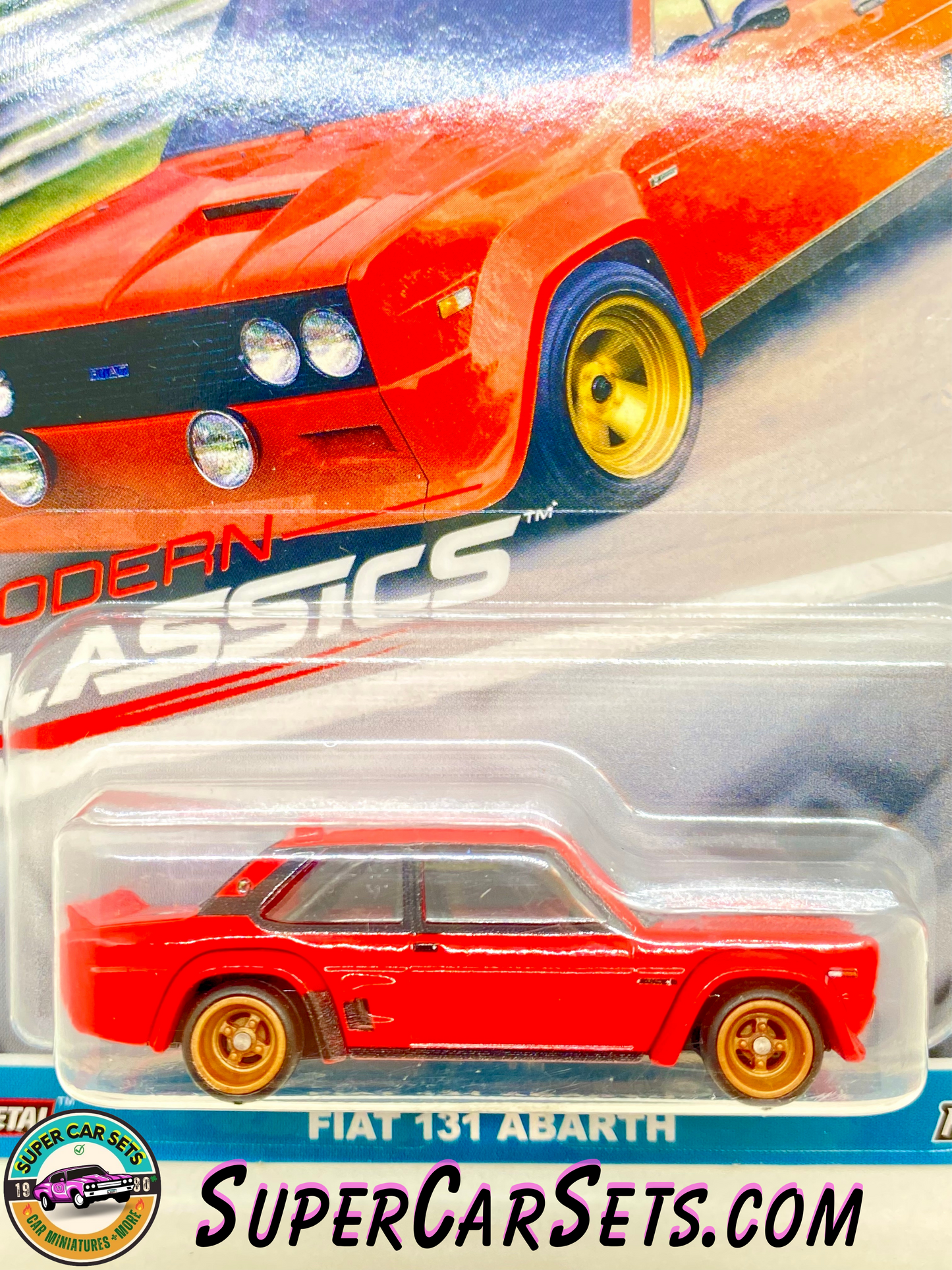 Fiat 131 Abarth - Hot Wheels Premium Car Culture Modern Classics (3/5)