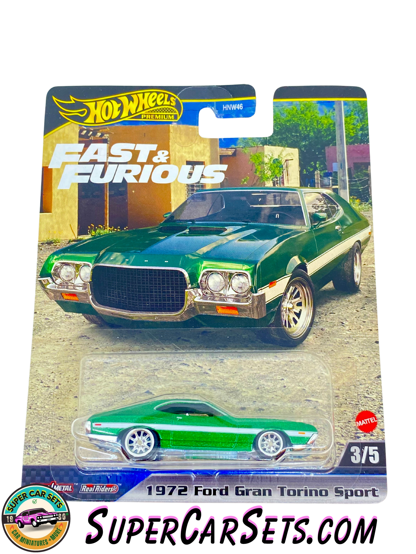 1972 Ford Gran Torino Sport - Hot Wheels Premium Fast and Furious 2024 (3/5)