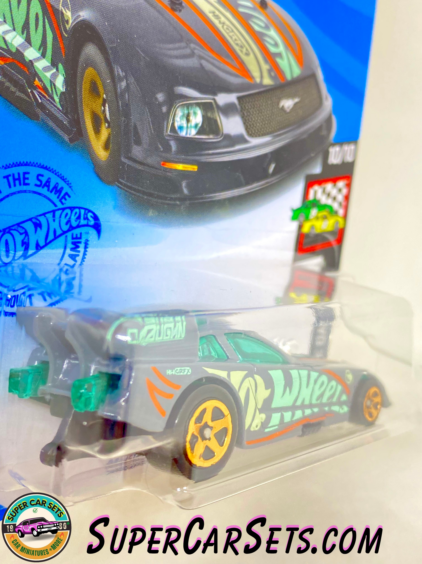 TREASURE HUNT - Mustang Funny Car - Hot Wheels HW Race Day - 2021 (156/250)