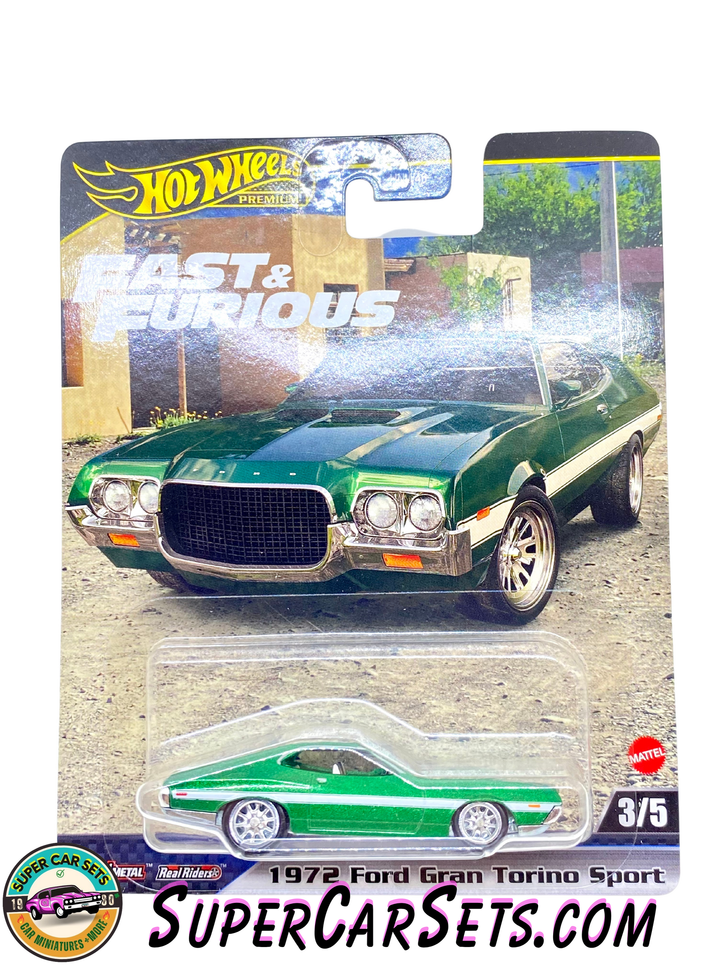 1972 Ford Gran Torino Sport - Hot Wheels Premium Fast and Furious 2024 (3/5)