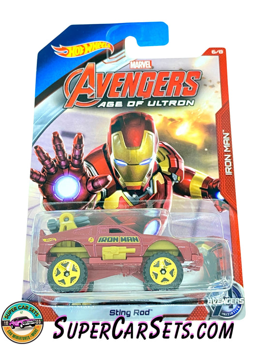 Hot Wheels - Marvel Avengers Age of Ultron (6/8) - Iron man - Sting Rod