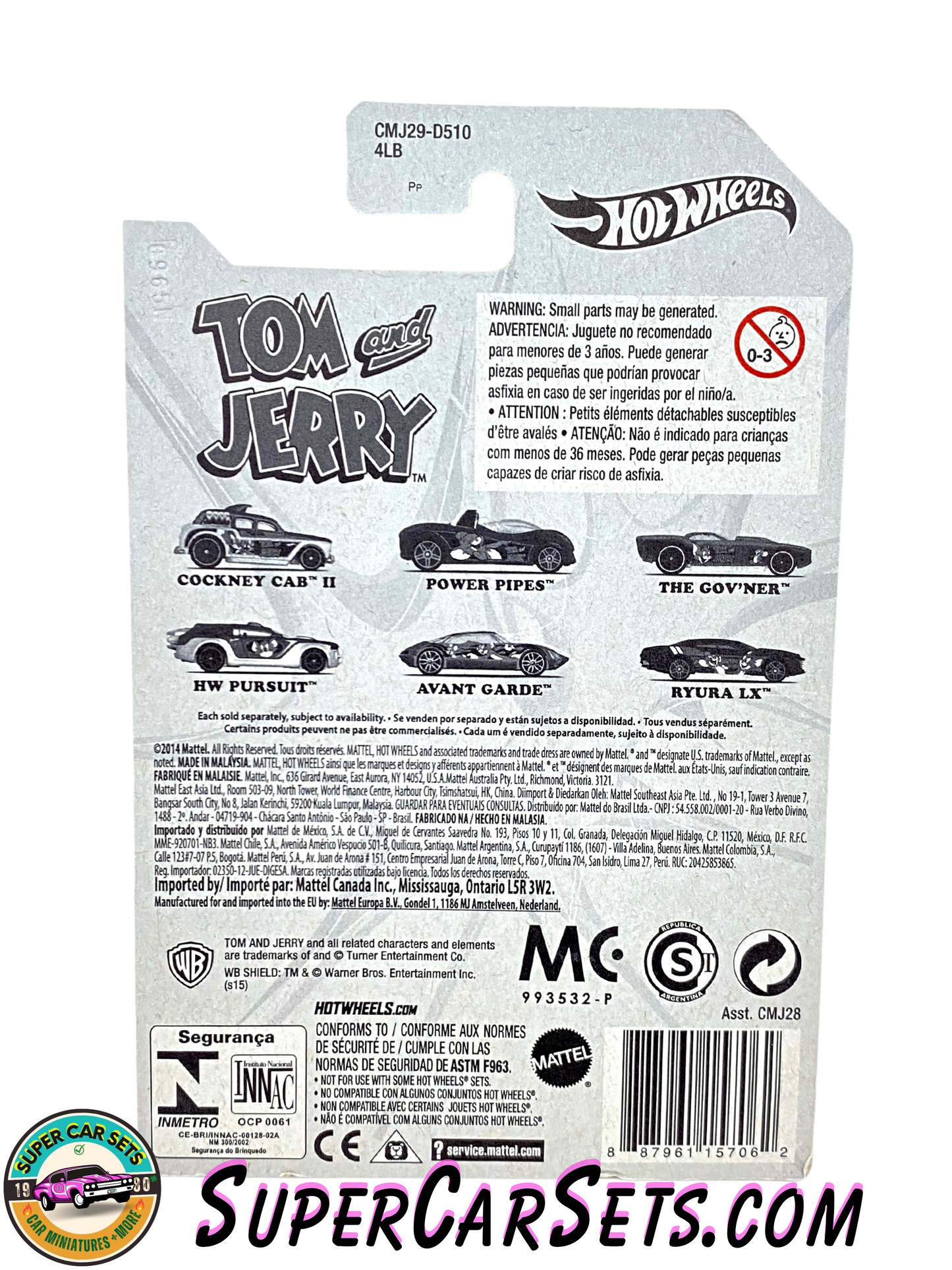 Hot Wheels - Tom and Jerry (1/6) Cockney Cab II