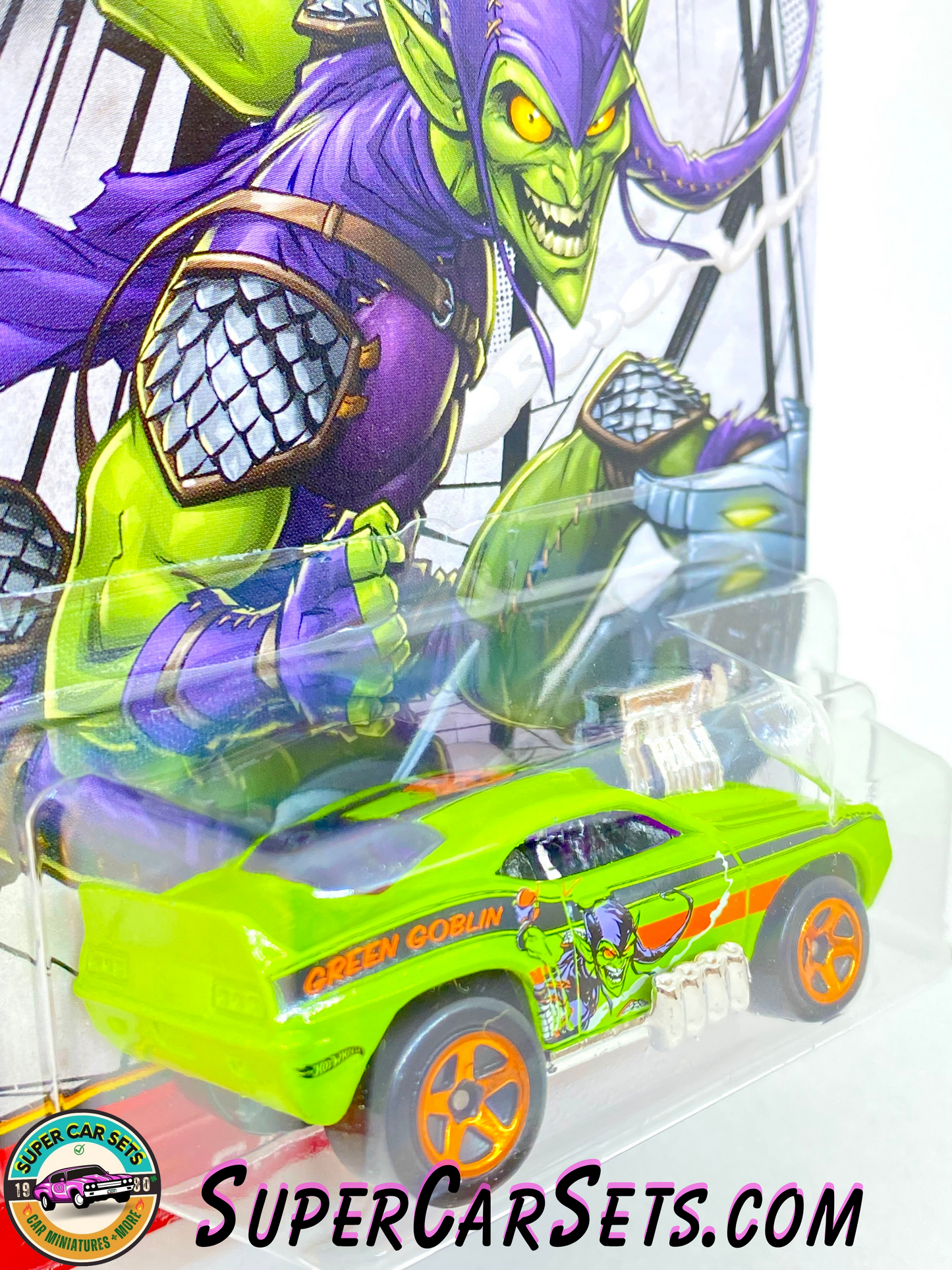 Marvel Spider-Man (4/5) Green Goblin - Camaro Z28 Hot Wheels