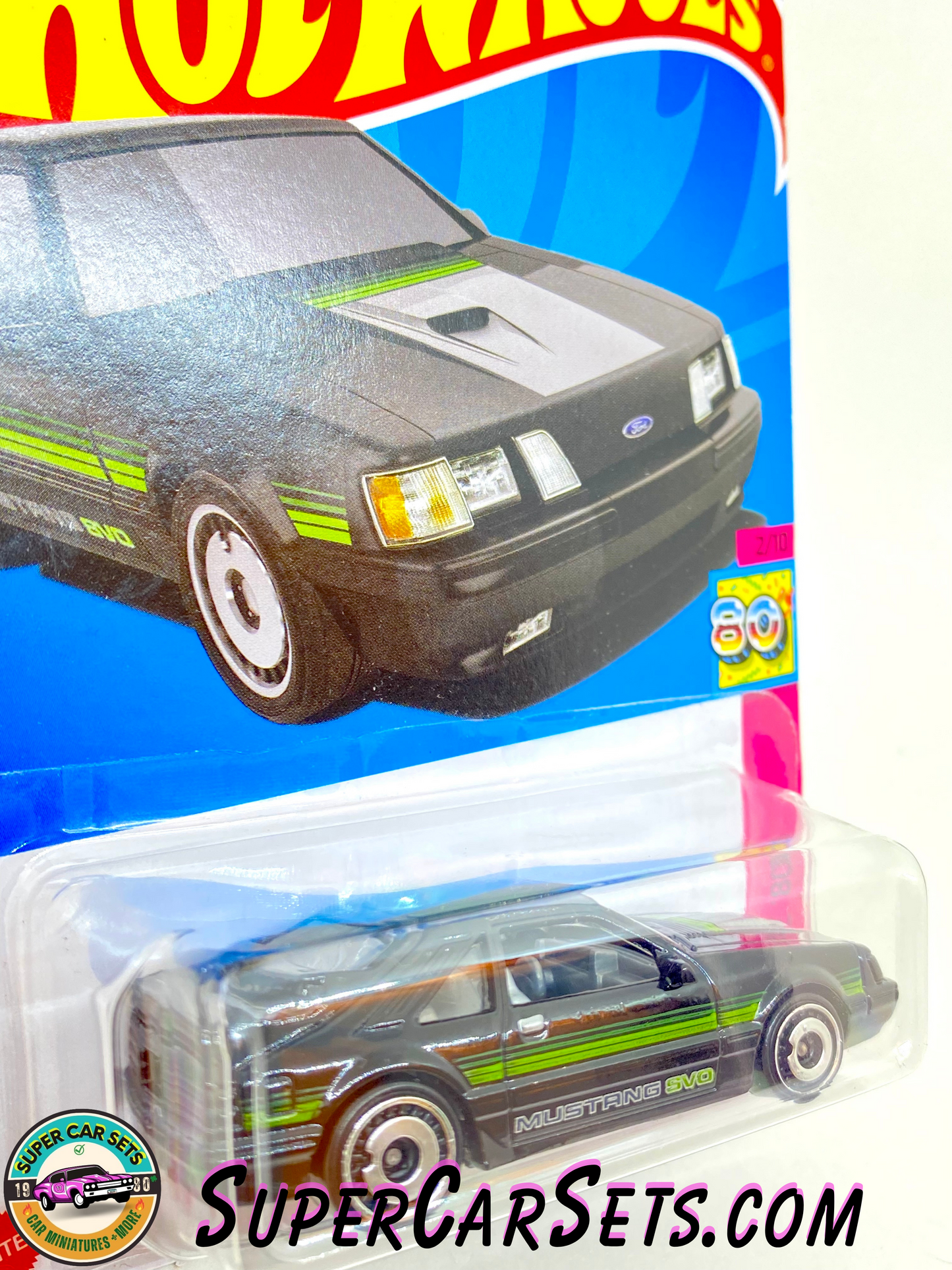 84 Mustang SVO (black) - Hot Wheels HW: The ‘80s - 2023 (2/10)