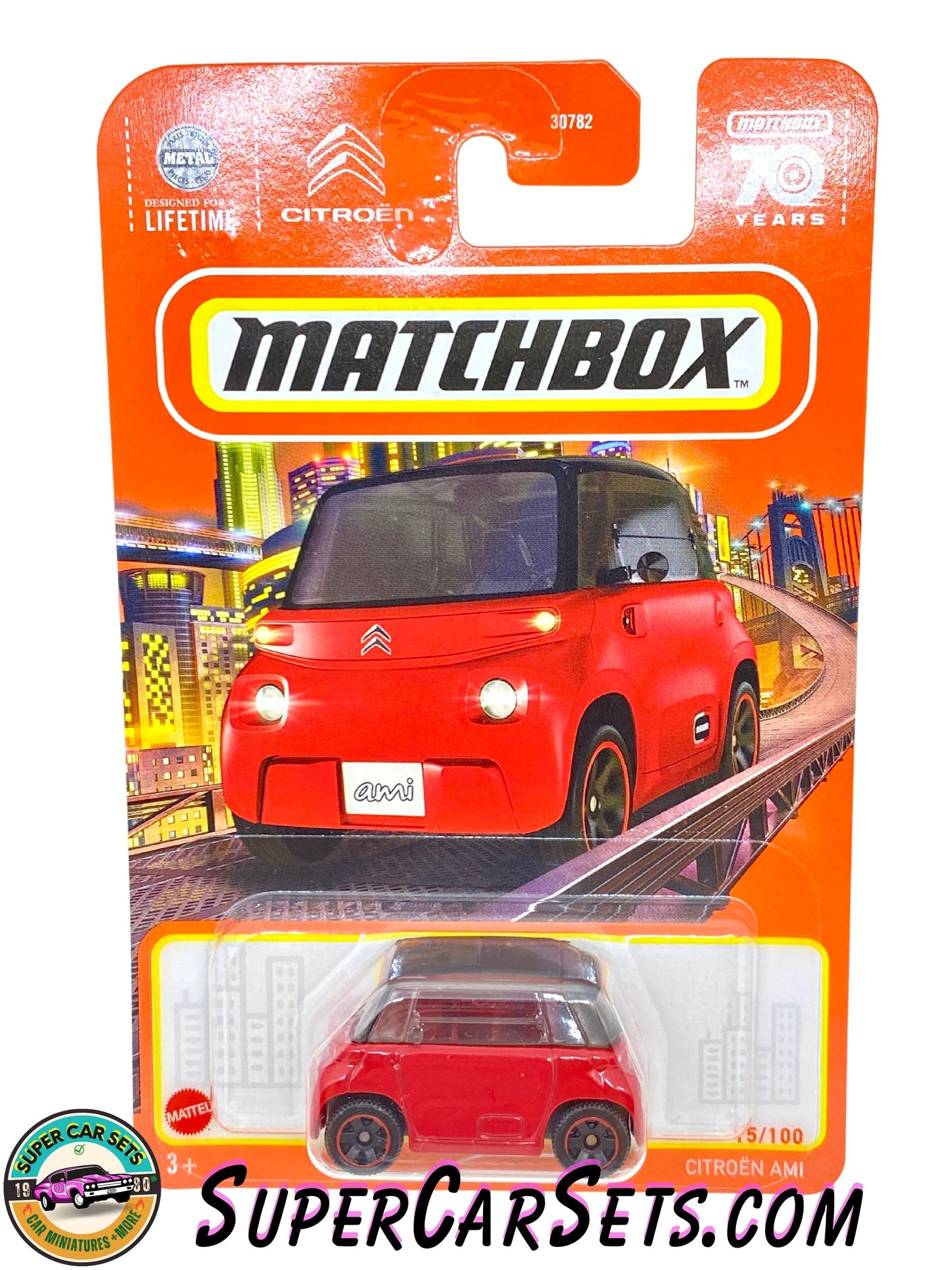 Citroën Ami (red colour) (15/100) - Matchbox