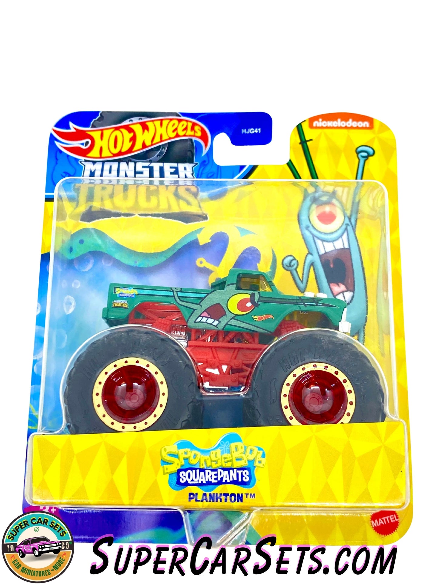 Plankton - SpongeBob Squarepants - Hot Wheels Monster Trucks