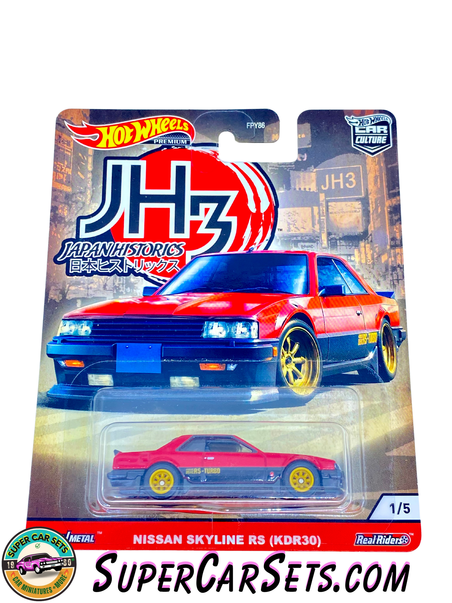 Nissan Skyline RS (KDR30) - Hot Wheels Premium - Japan Historics 3 (1/5)