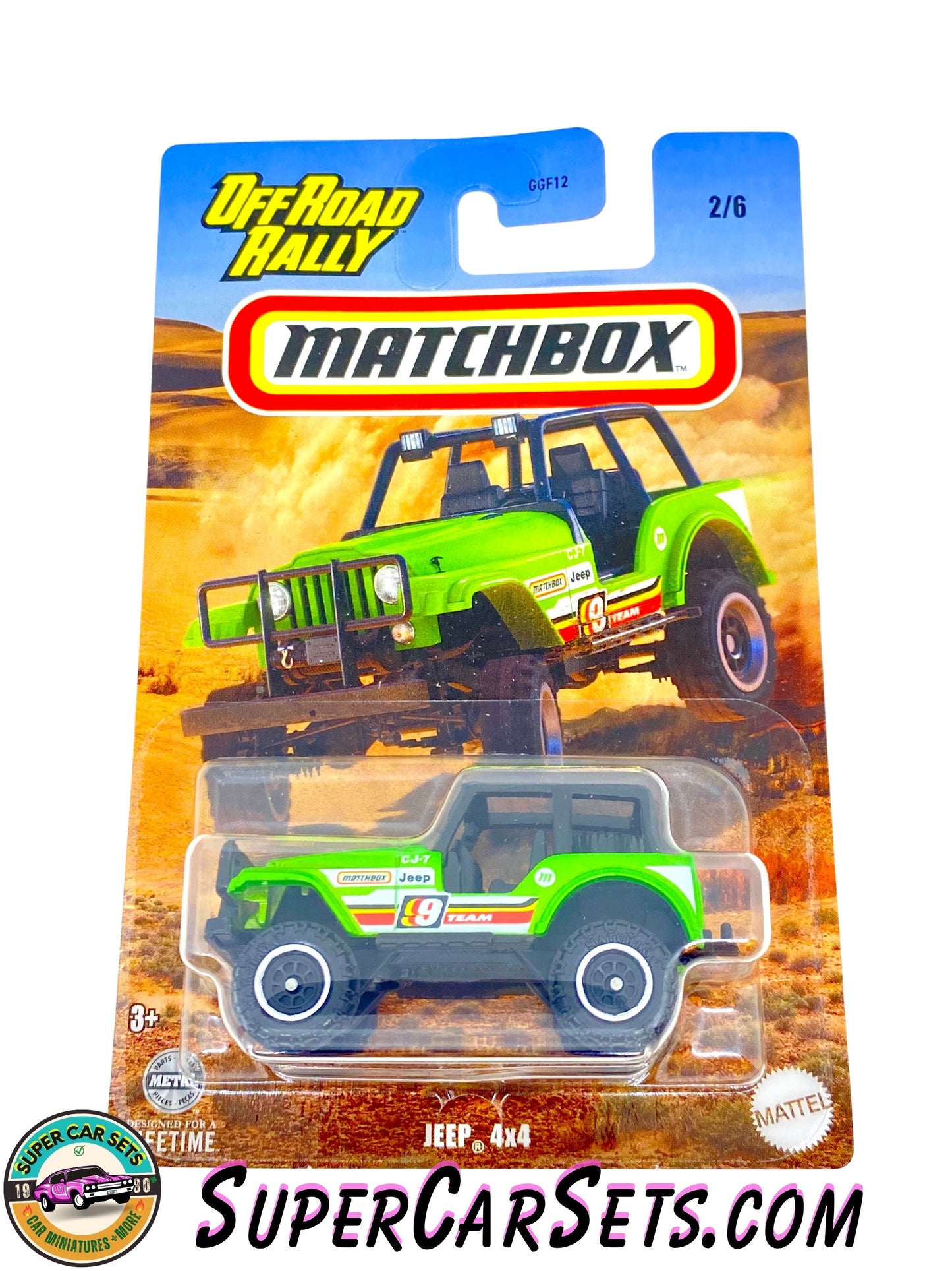 Jeep 4x4 - Matchbox Off Road Rally 2024 (2/6)