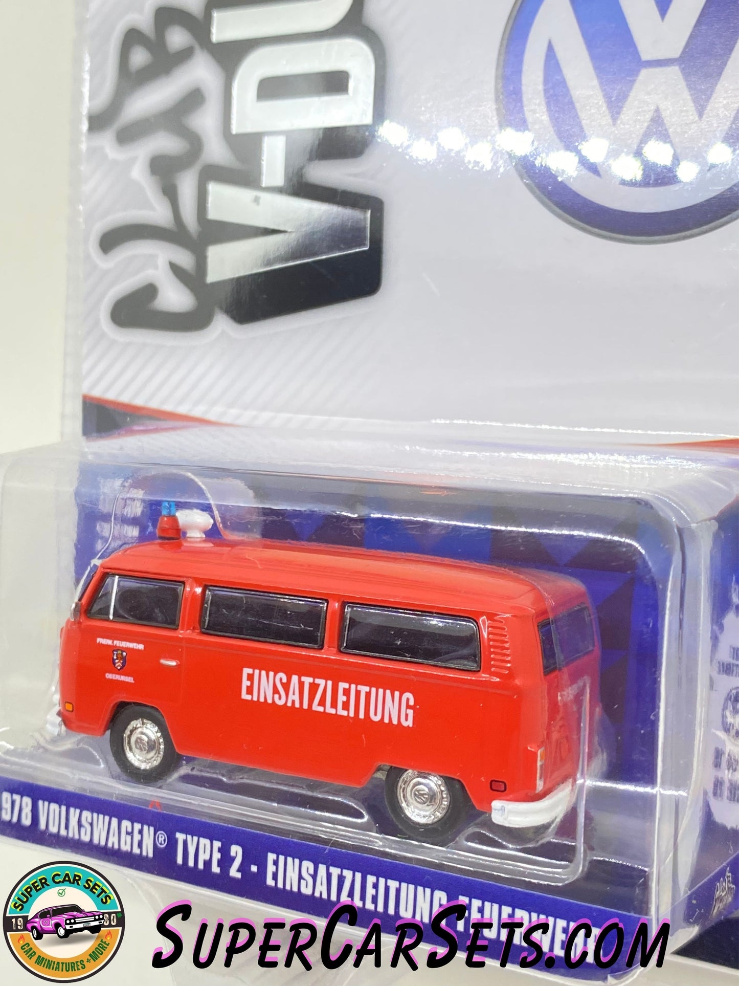 1978 Volkswagen Type 2 Einsatzleitung Feuerwehr - Club V-Dub - Serie 19 - made by Greenlight Collectables