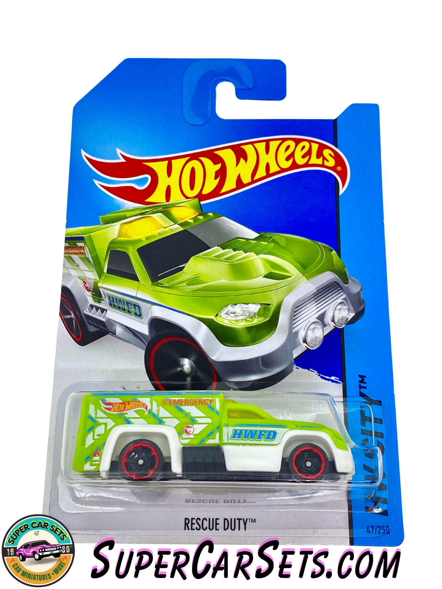 TREASURE HUNT - Hot Wheels HW City - 2014 (47/250) - Rescue Duty