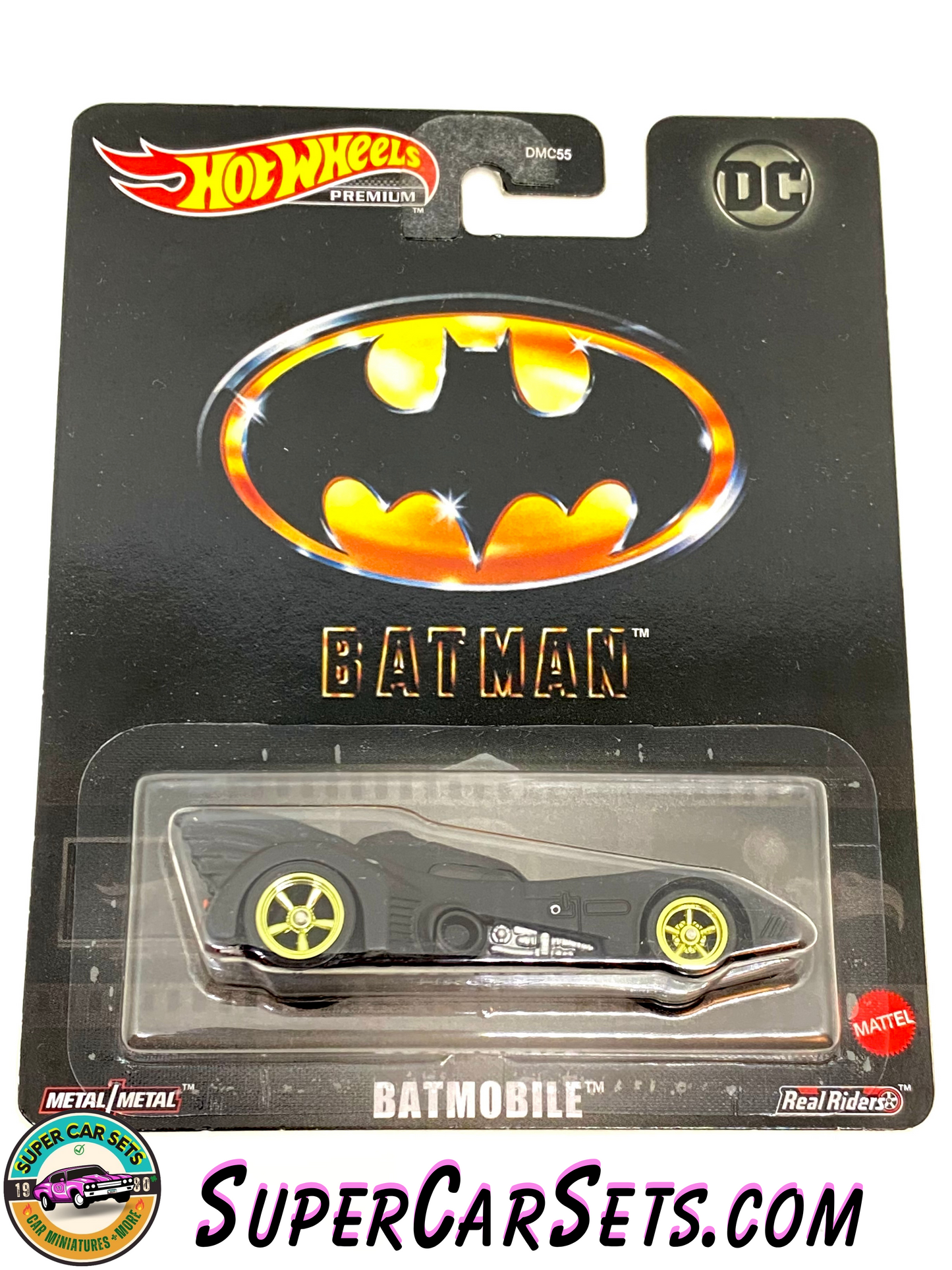 Hot Wheels Premium DC Batman Batmobile (DMC55)