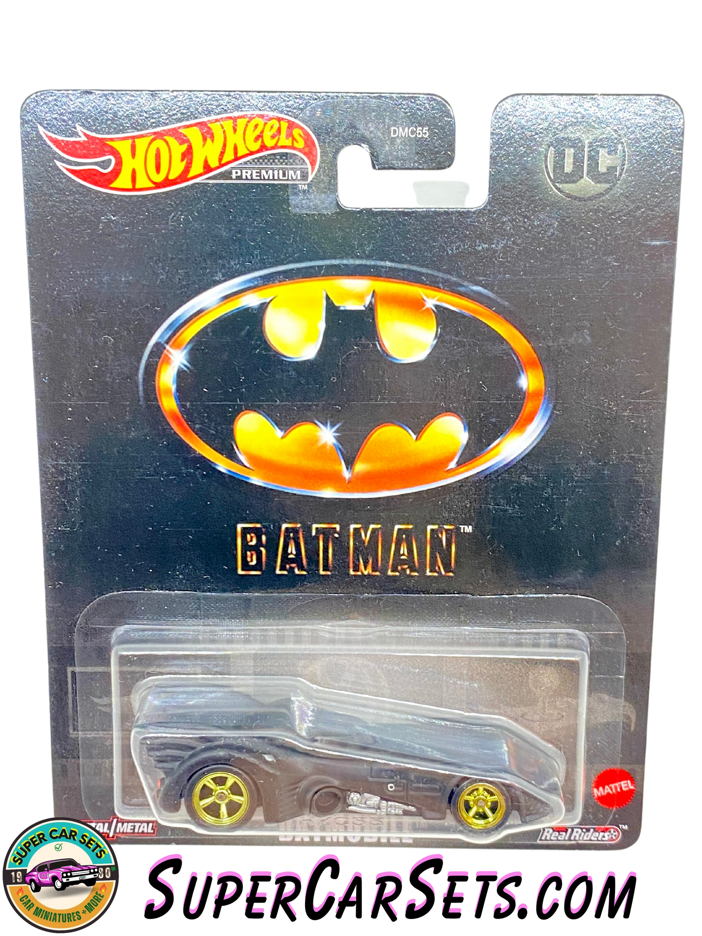 Hot Wheels Premium DC Batman Batmobile (DMC55)