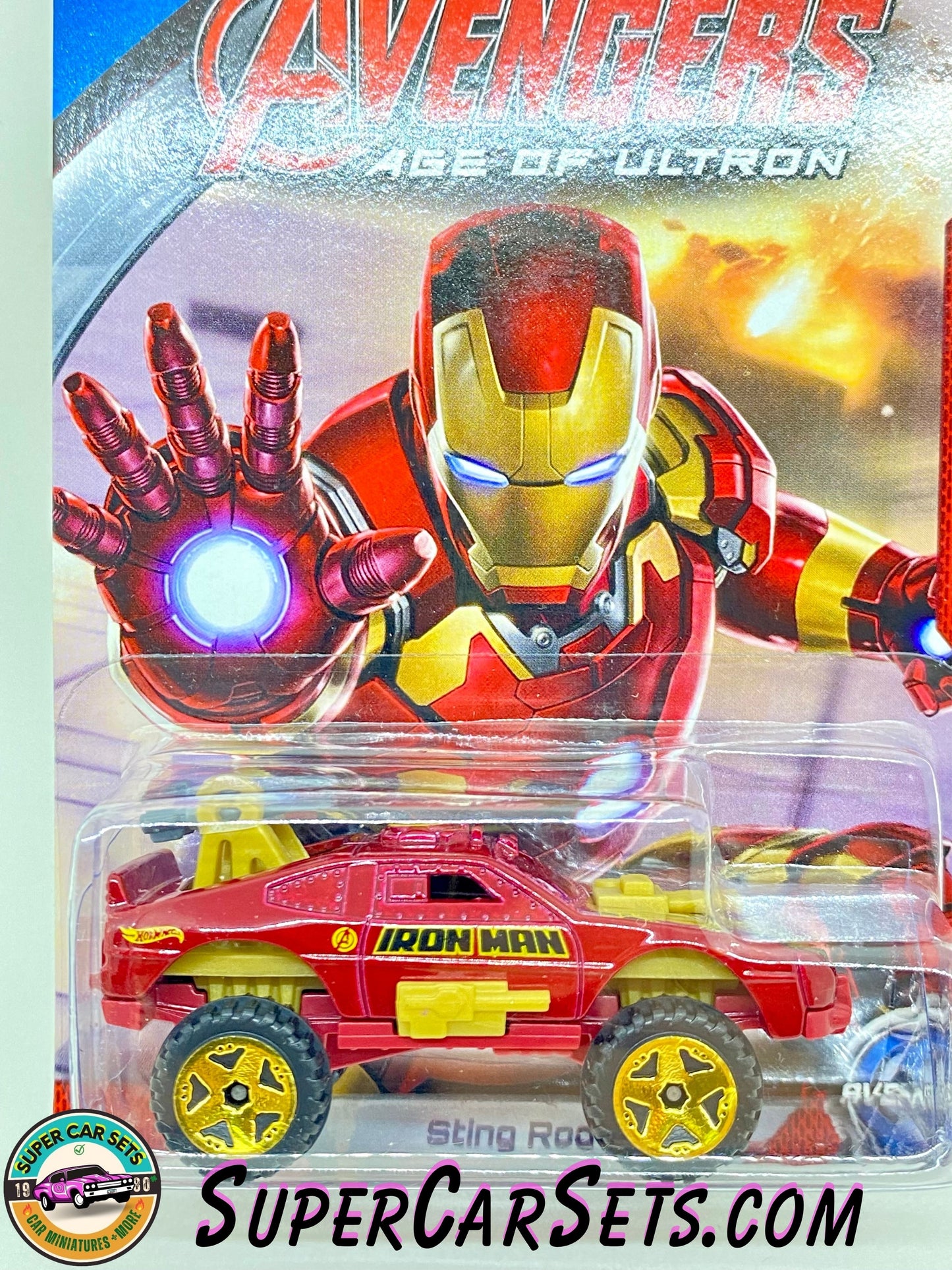 Hot Wheels - Marvel Avengers Age of Ultron (6/8) - Iron man - Sting Rod