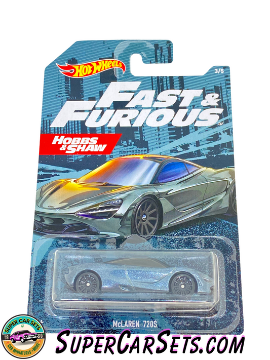 Hot Wheels Fast and Furious 2020 (3/5) - Hobbs & Shaw - McLaren 720S (GJV59)