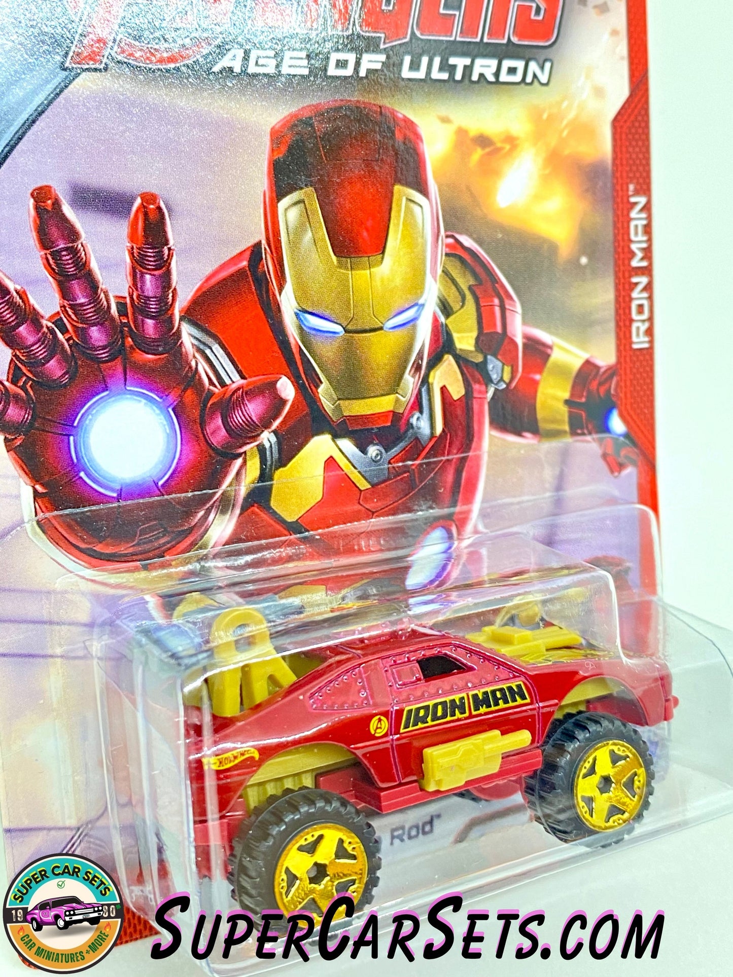 Hot Wheels - Marvel Avengers Age of Ultron (6/8) - Iron man - Sting Rod