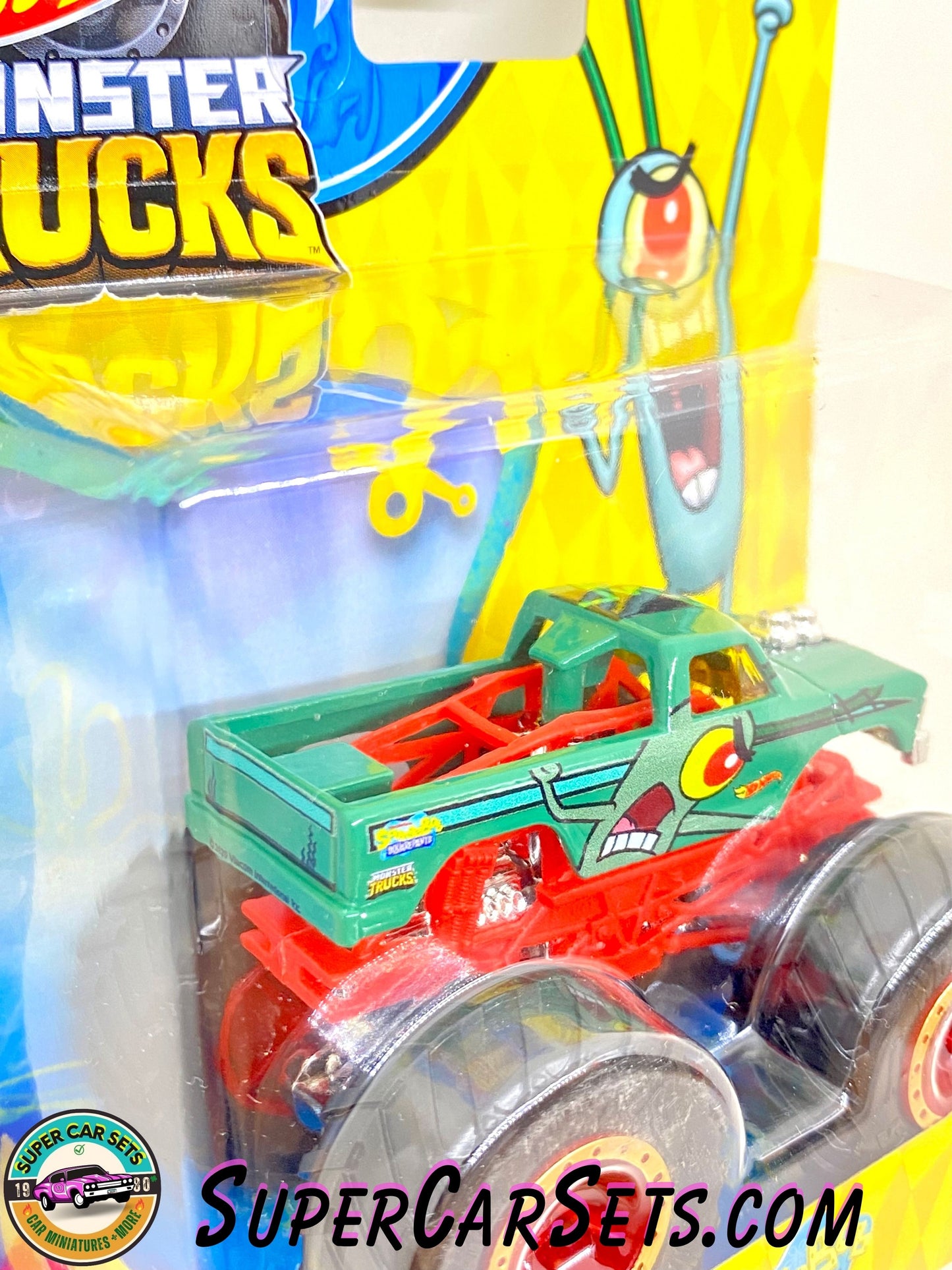 Hot Wheels Monster Trucks SpongeBob Schwammkopf