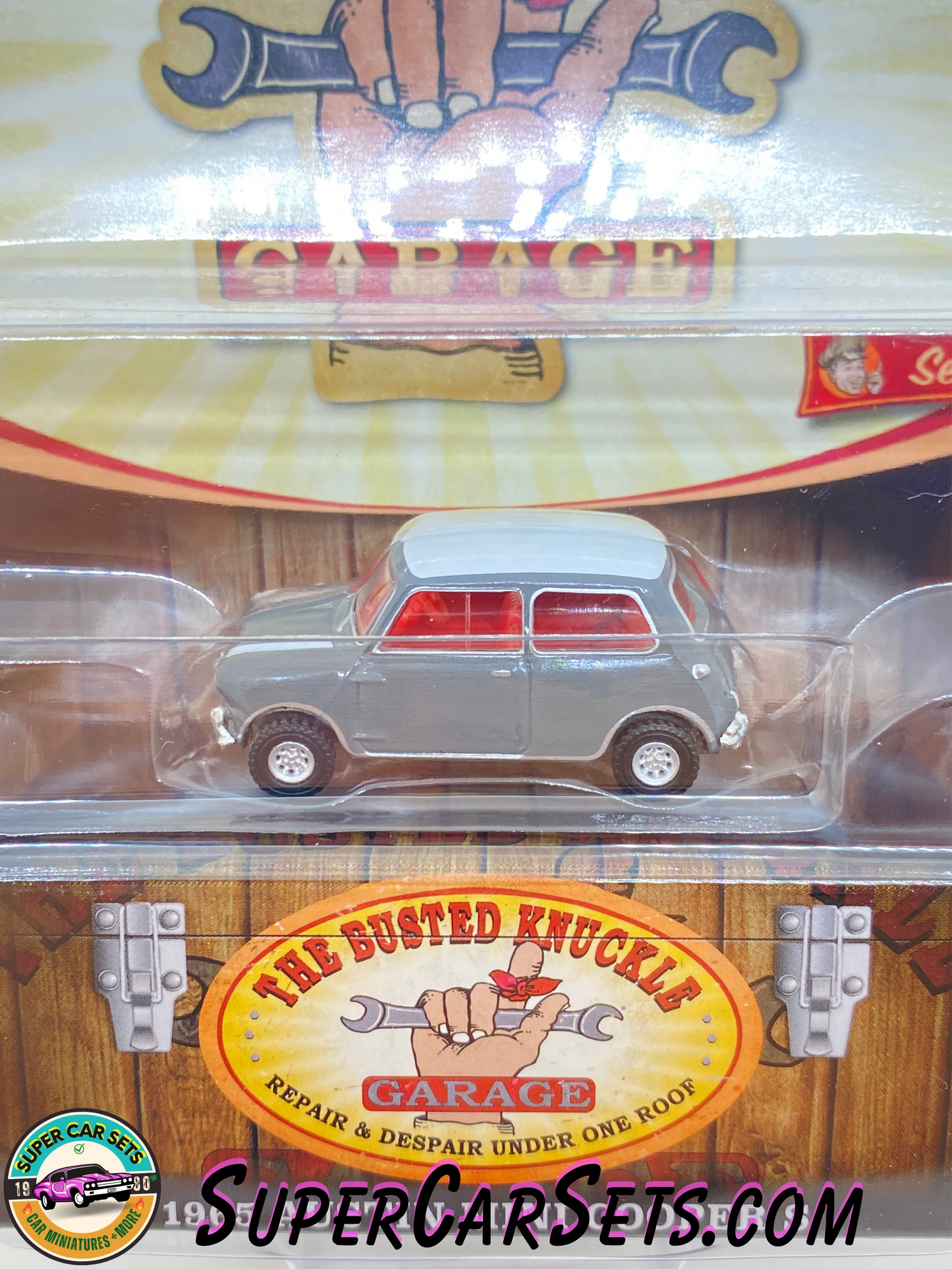 Busted Knuckle Garage - Series 2 - 1965 Austin Mini Cooper S - made by Greenlight