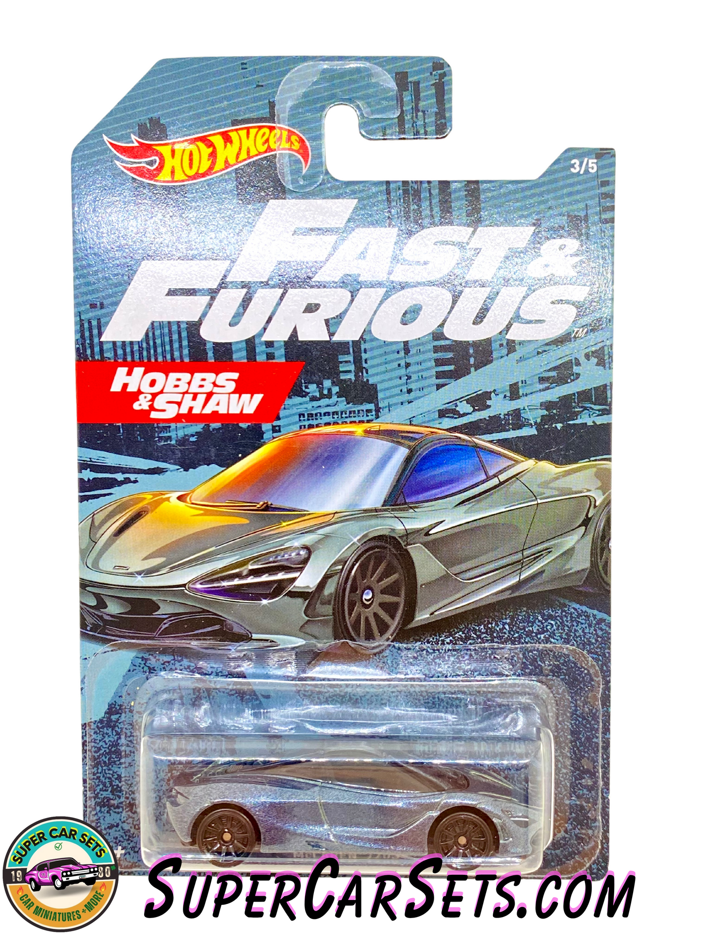 Hot Wheels Fast and Furious 2020 (3/5) - Hobbs & Shaw - McLaren 720S (GJV59)