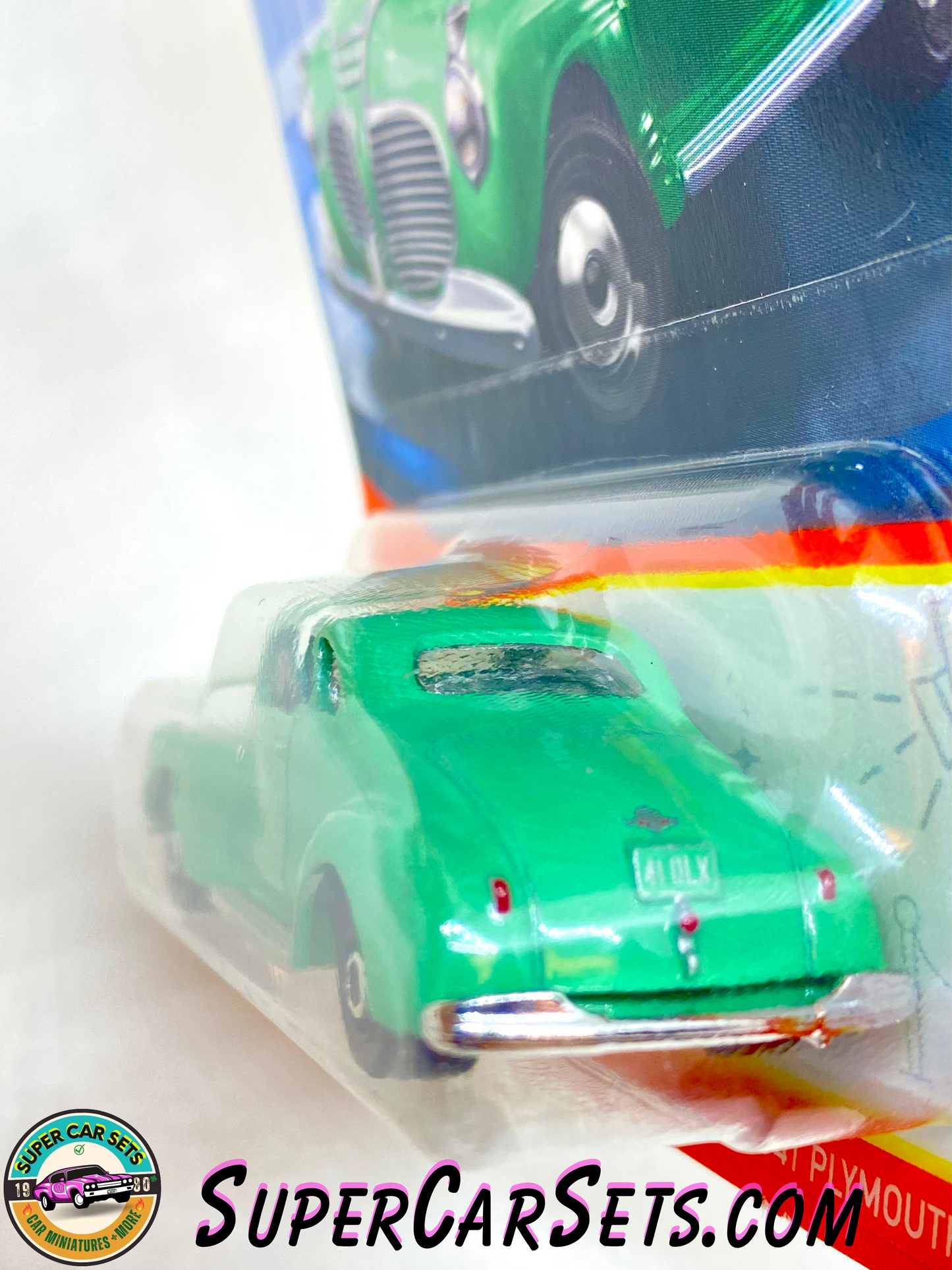 1941 Plymouth Coupe (8/100) (green colour) - Matchbox