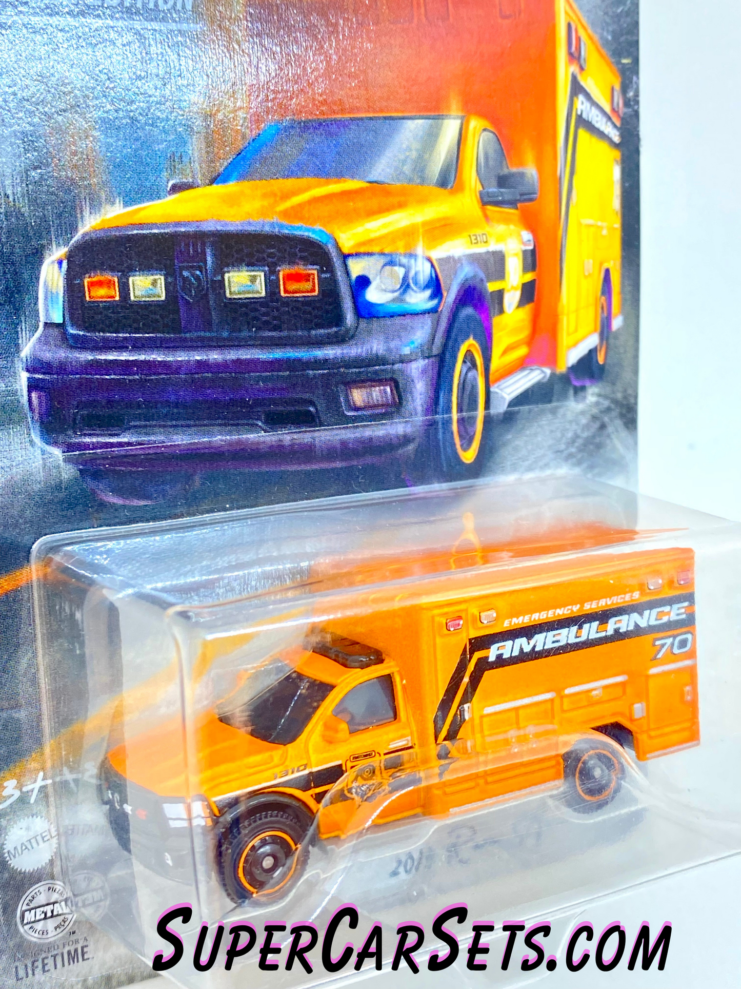 2019 RAM Ambulance (5/5) Matchbox Moving Parts 70 Years