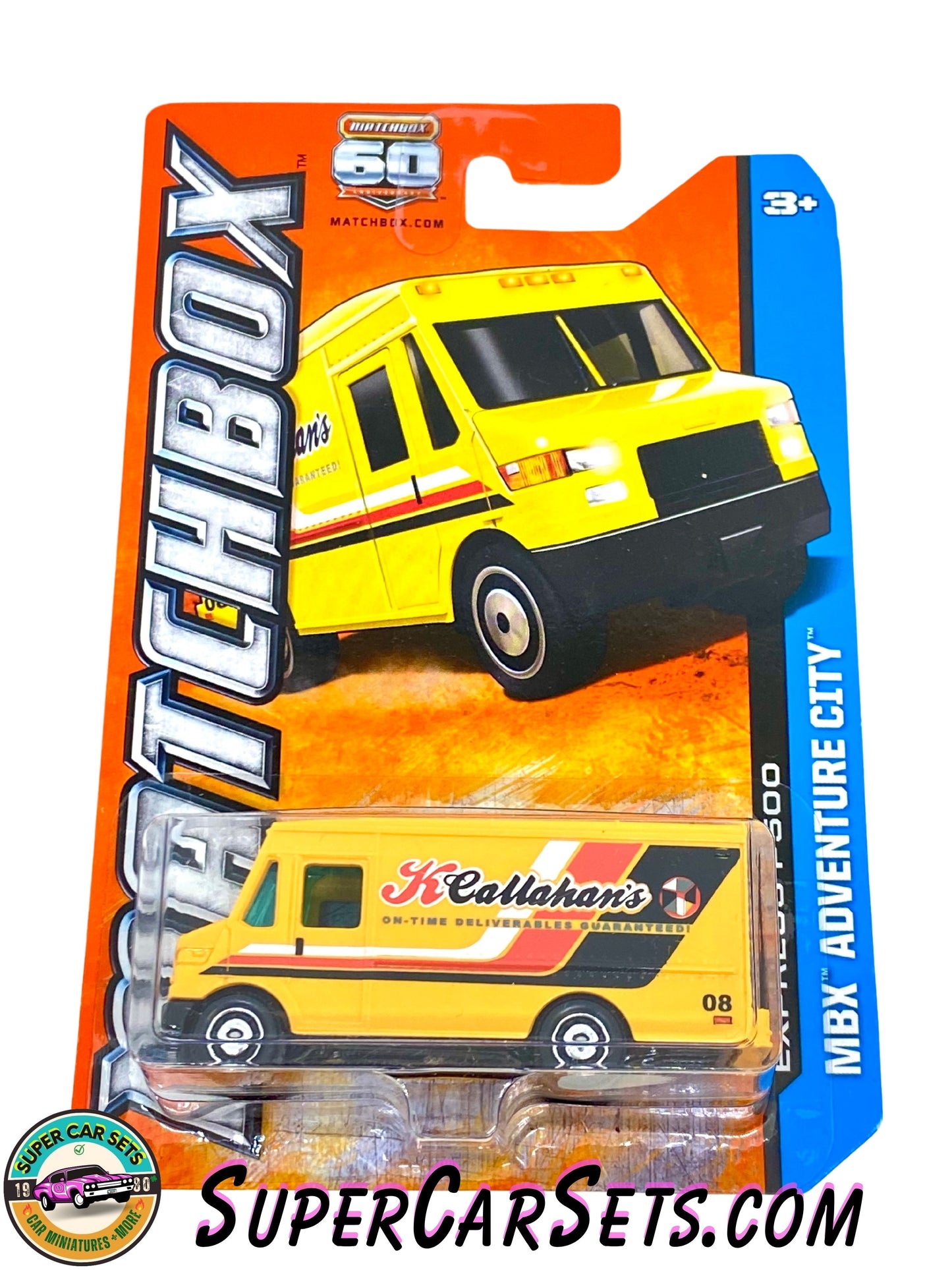 Express P500 (Y0650-0719) (Year launched 2013) (card slightly bent) - Matchbox MBX Adventure City 2013